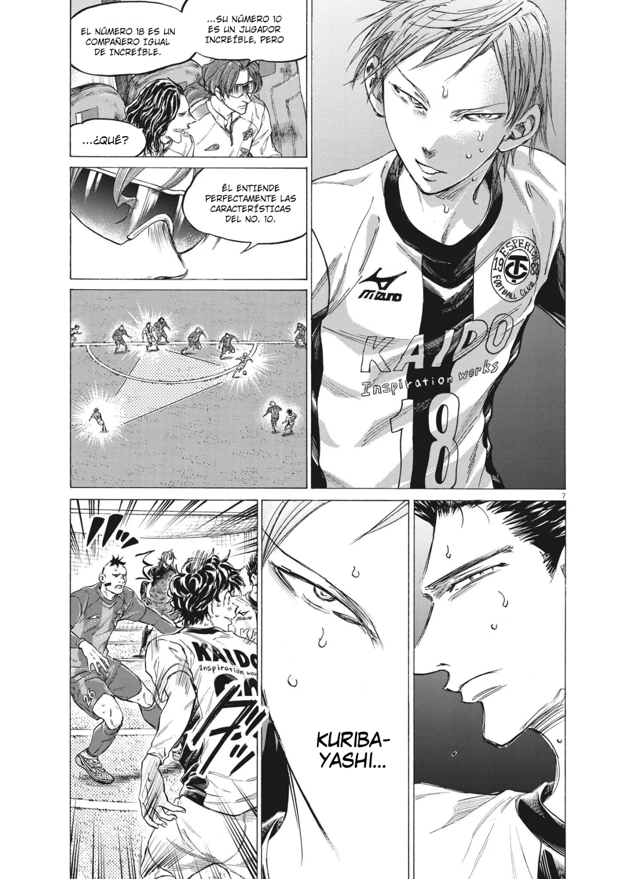Read Ao Ashi ES Manga Online