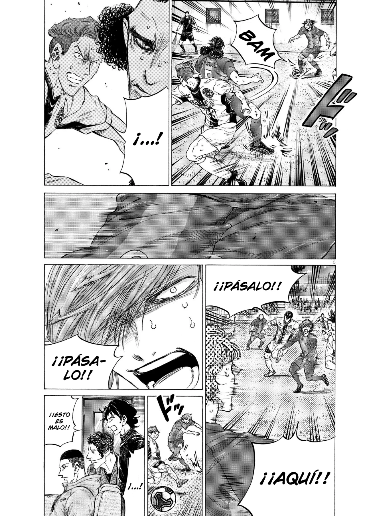 Read Ao Ashi ES Manga Online