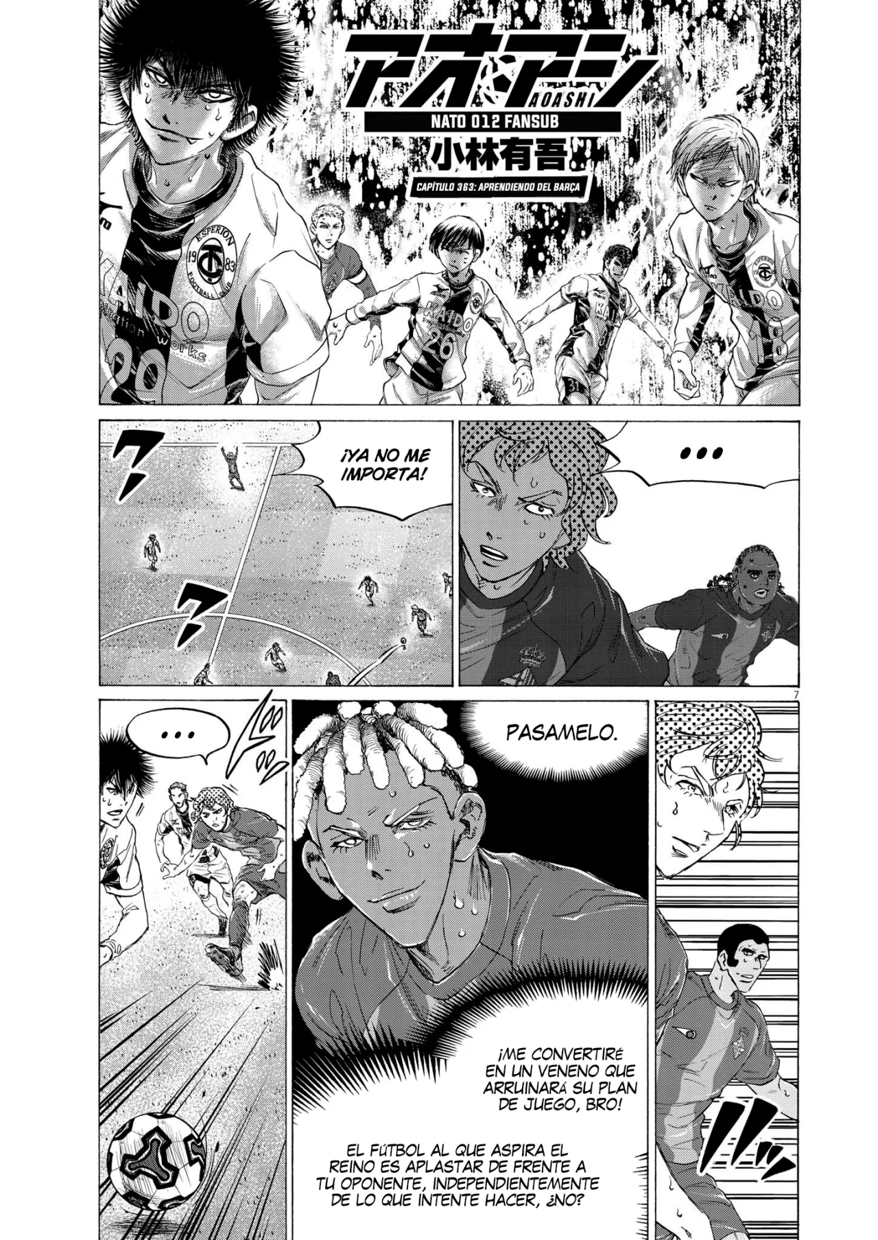 Read Ao Ashi ES Manga Online