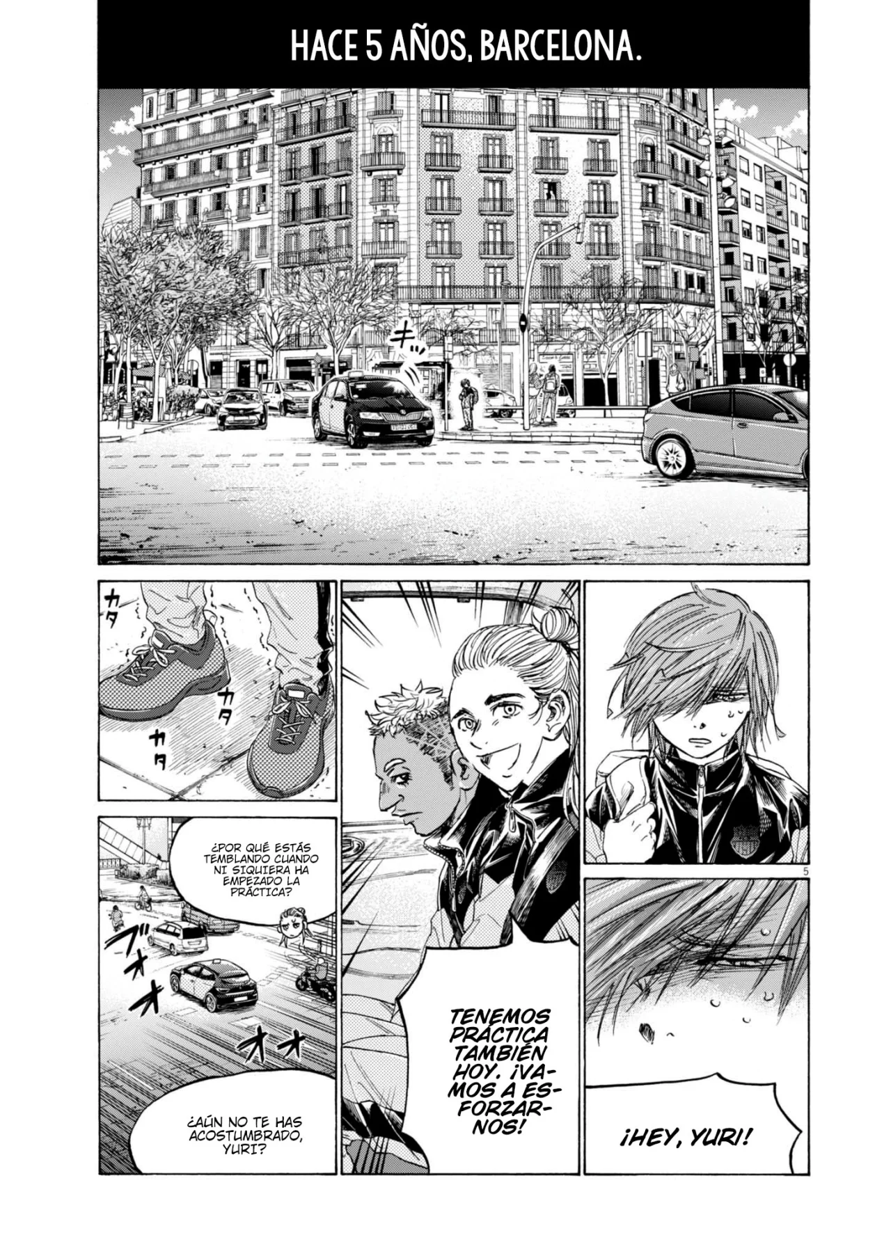 Read Ao Ashi ES Manga Online