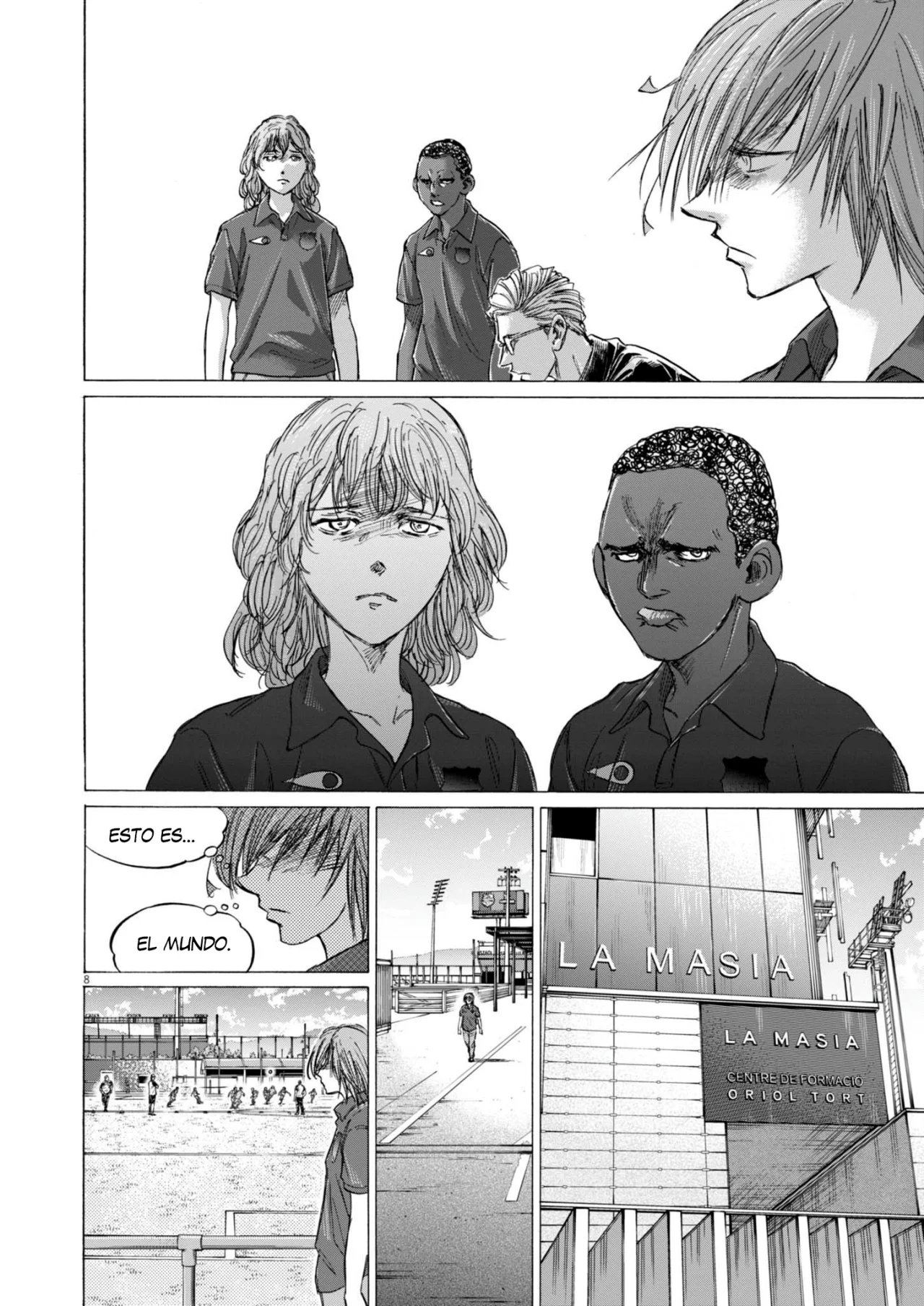 Read Ao Ashi ES Manga Online