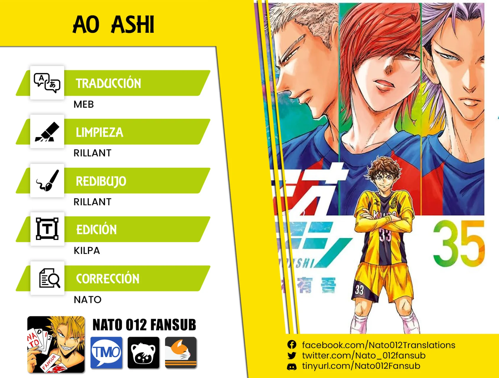 Read Ao Ashi ES Manga Online