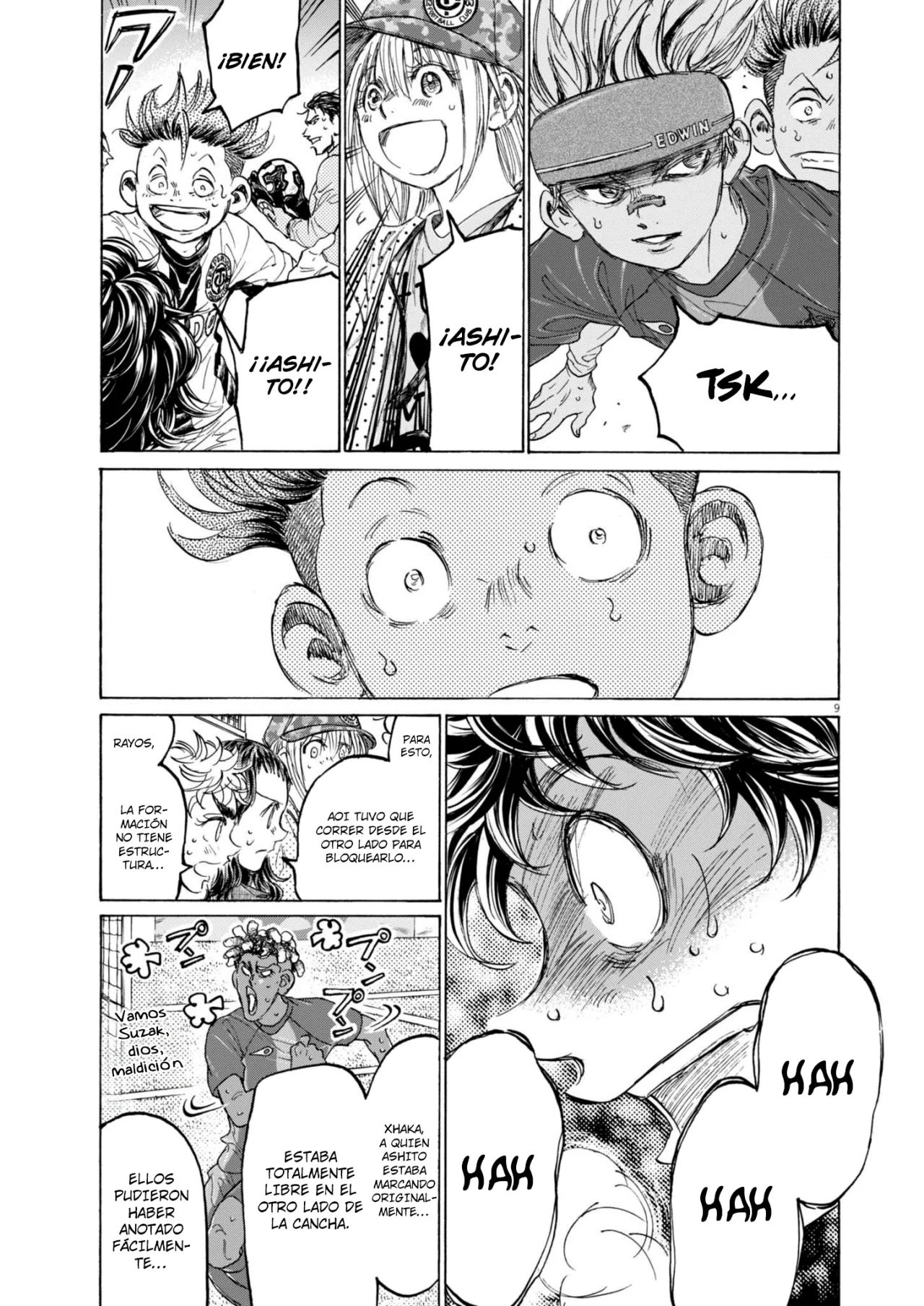 Read Ao Ashi ES Manga Online