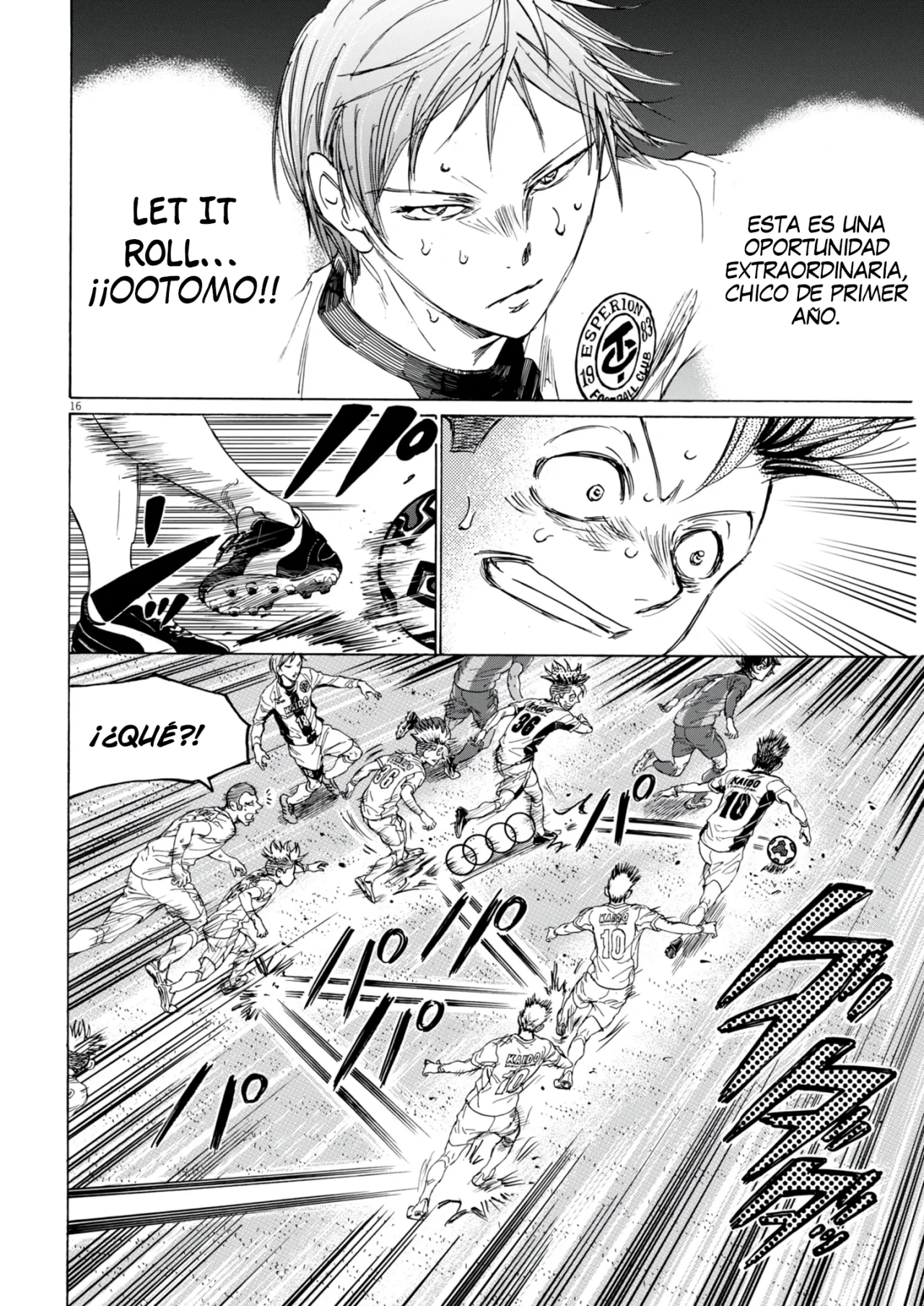 Read Ao Ashi ES Manga Online