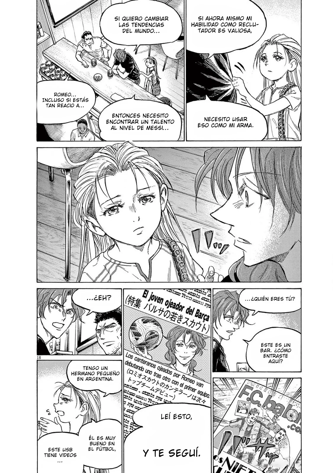 Read Ao Ashi ES Manga Online