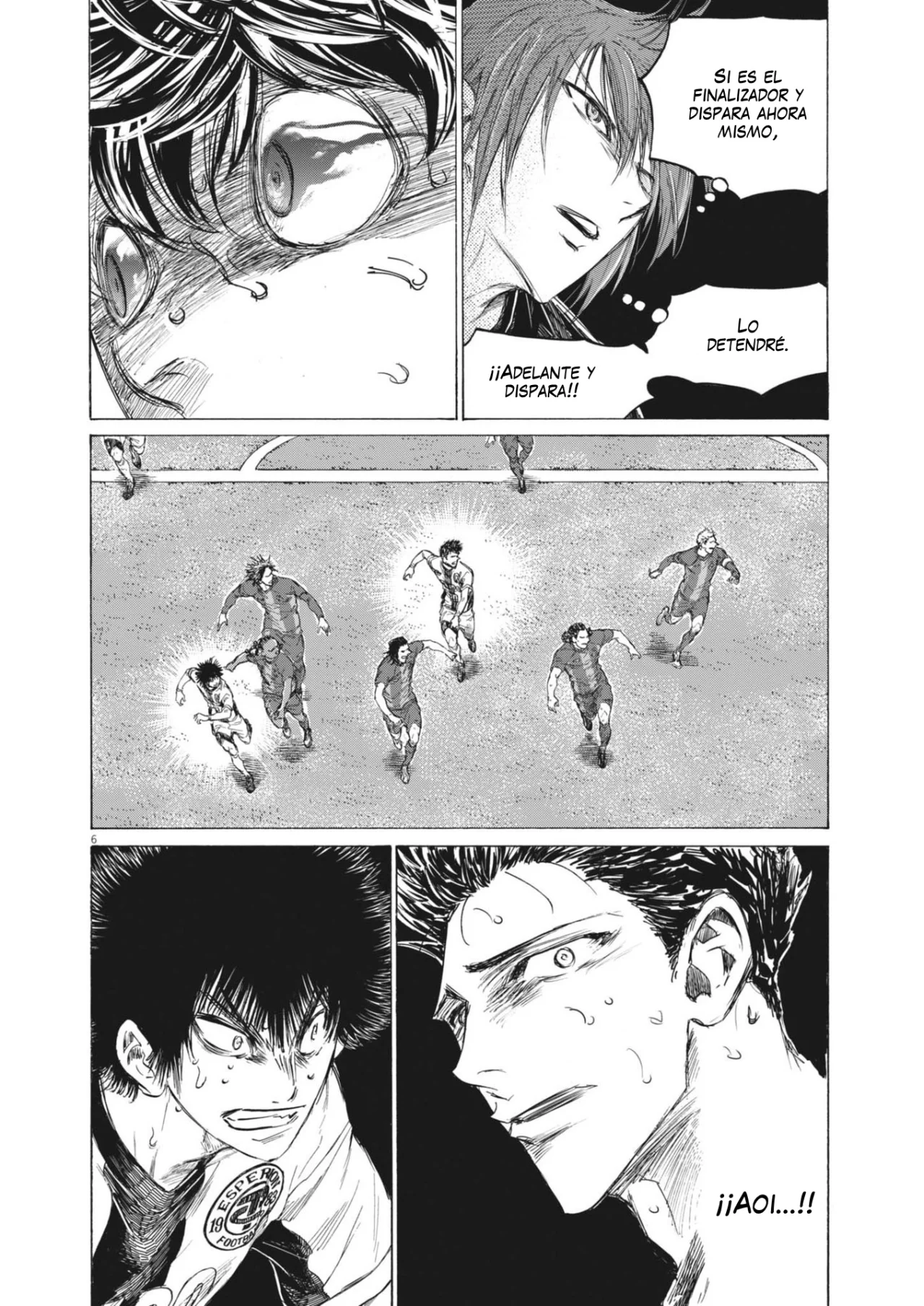 Read Ao Ashi ES Manga Online