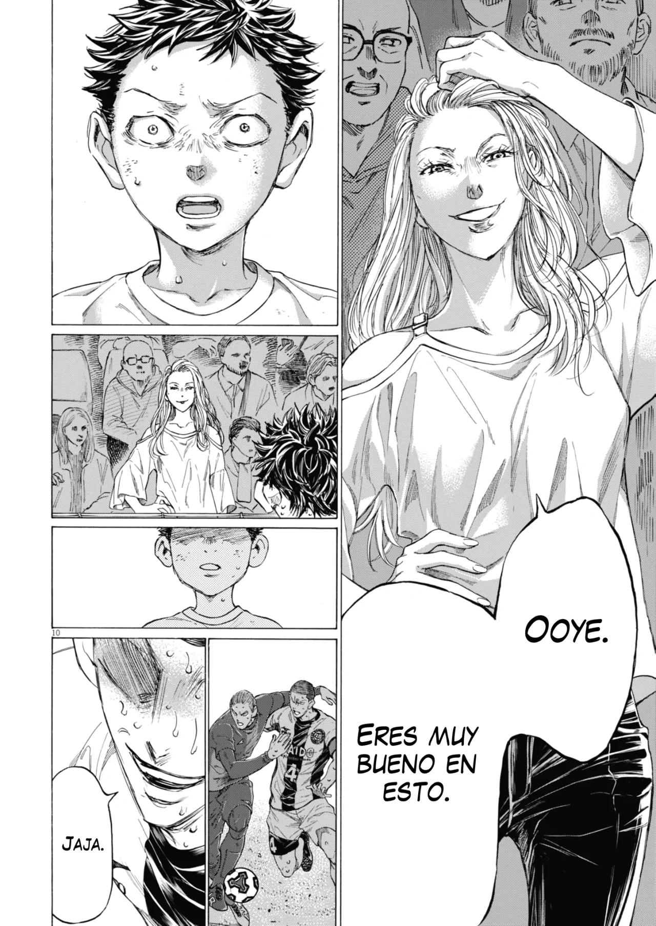 Read Ao Ashi ES Manga Online