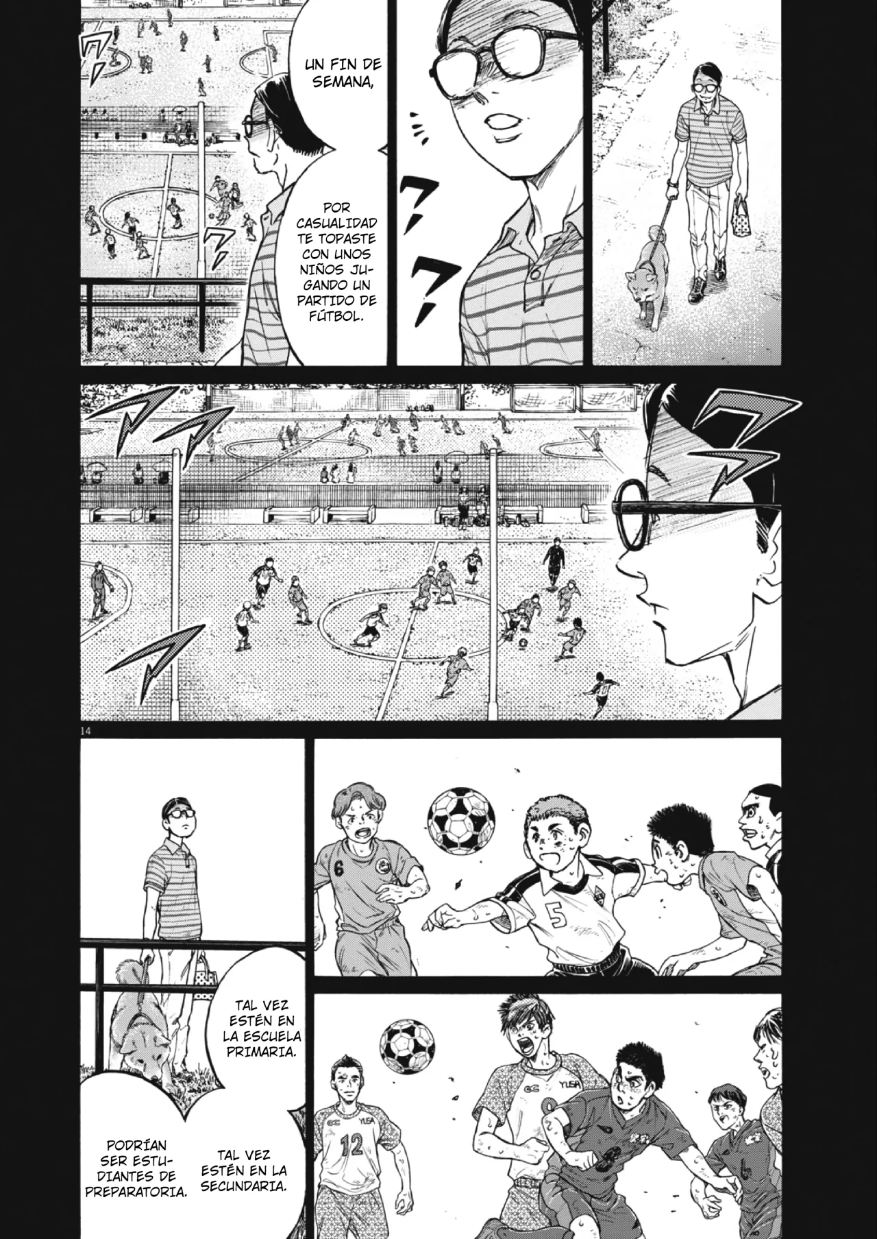 Read Ao Ashi ES Manga Online