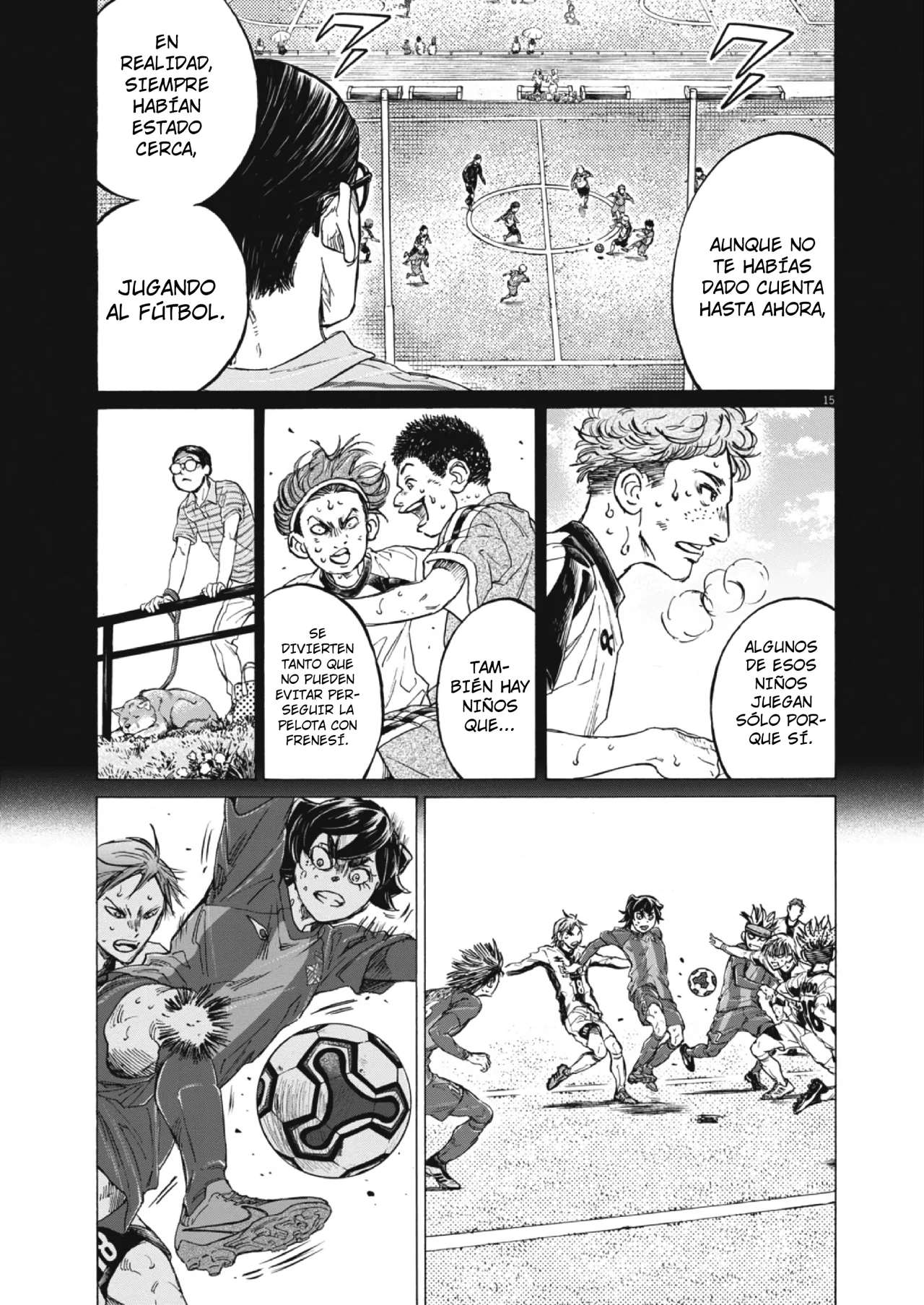 Read Ao Ashi ES Manga Online