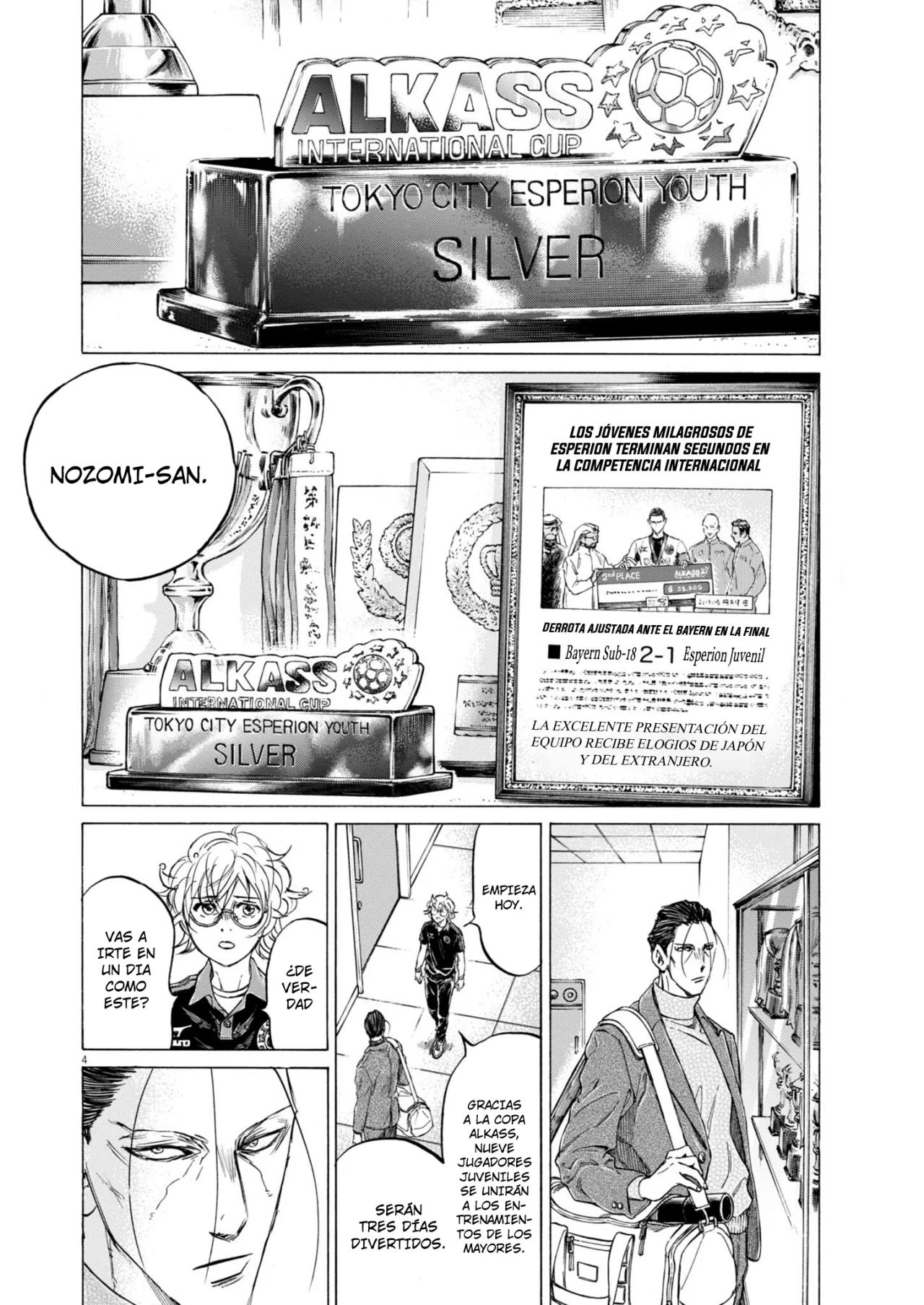 Read Ao Ashi ES Manga Online