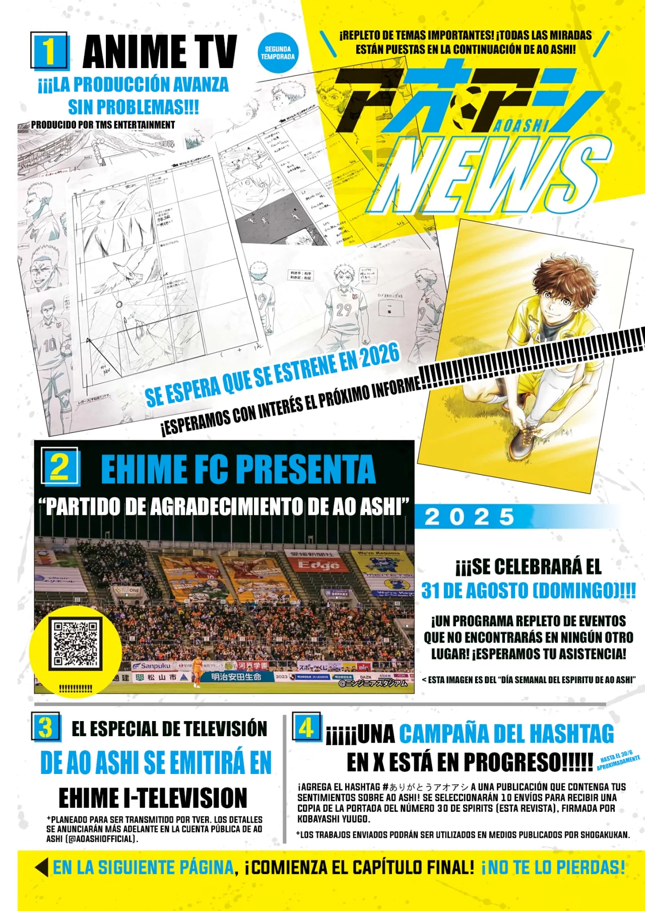 Read Ao Ashi ES Manga Online