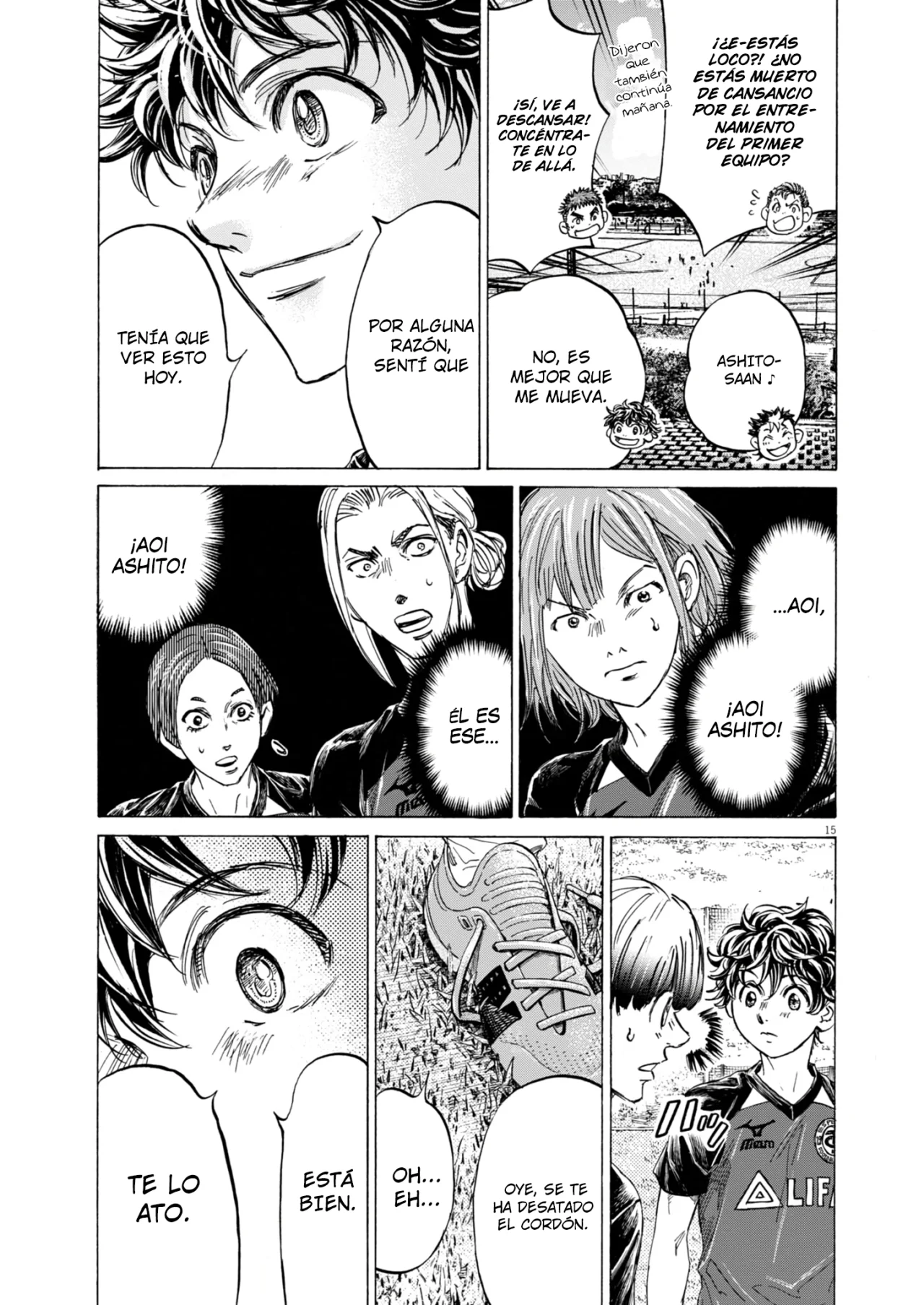 Read Ao Ashi ES Manga Online