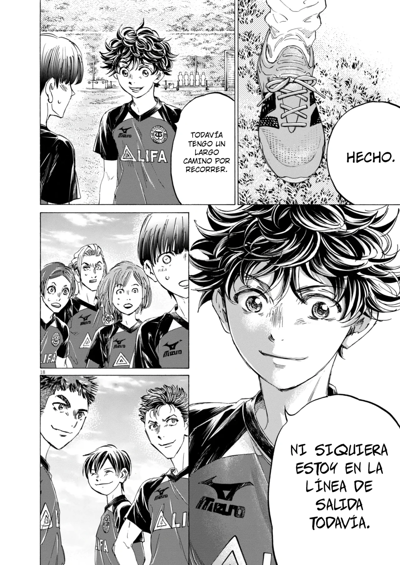 Read Ao Ashi ES Manga Online