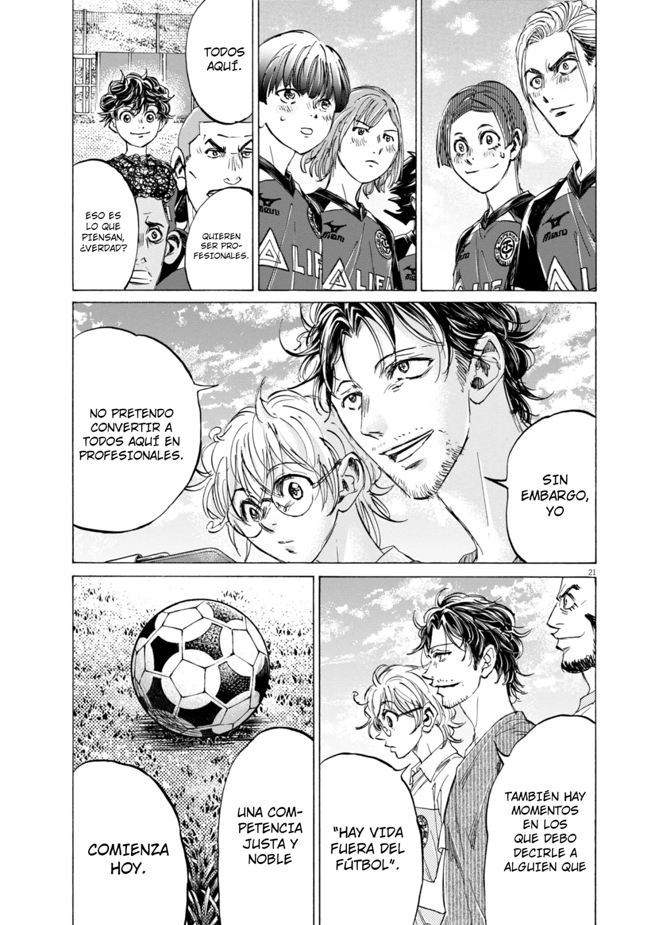 Read Ao Ashi ES Manga Online