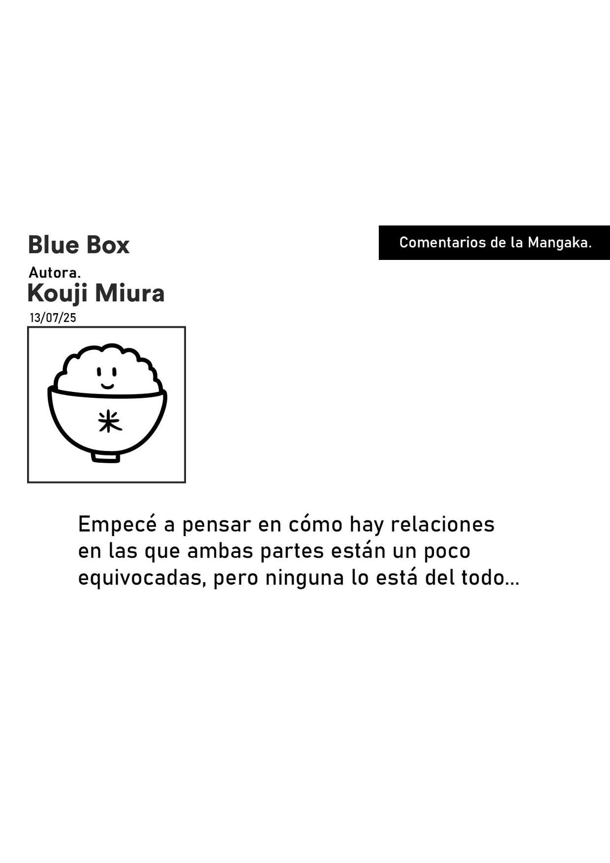Read Blue Box ES Manga Online
