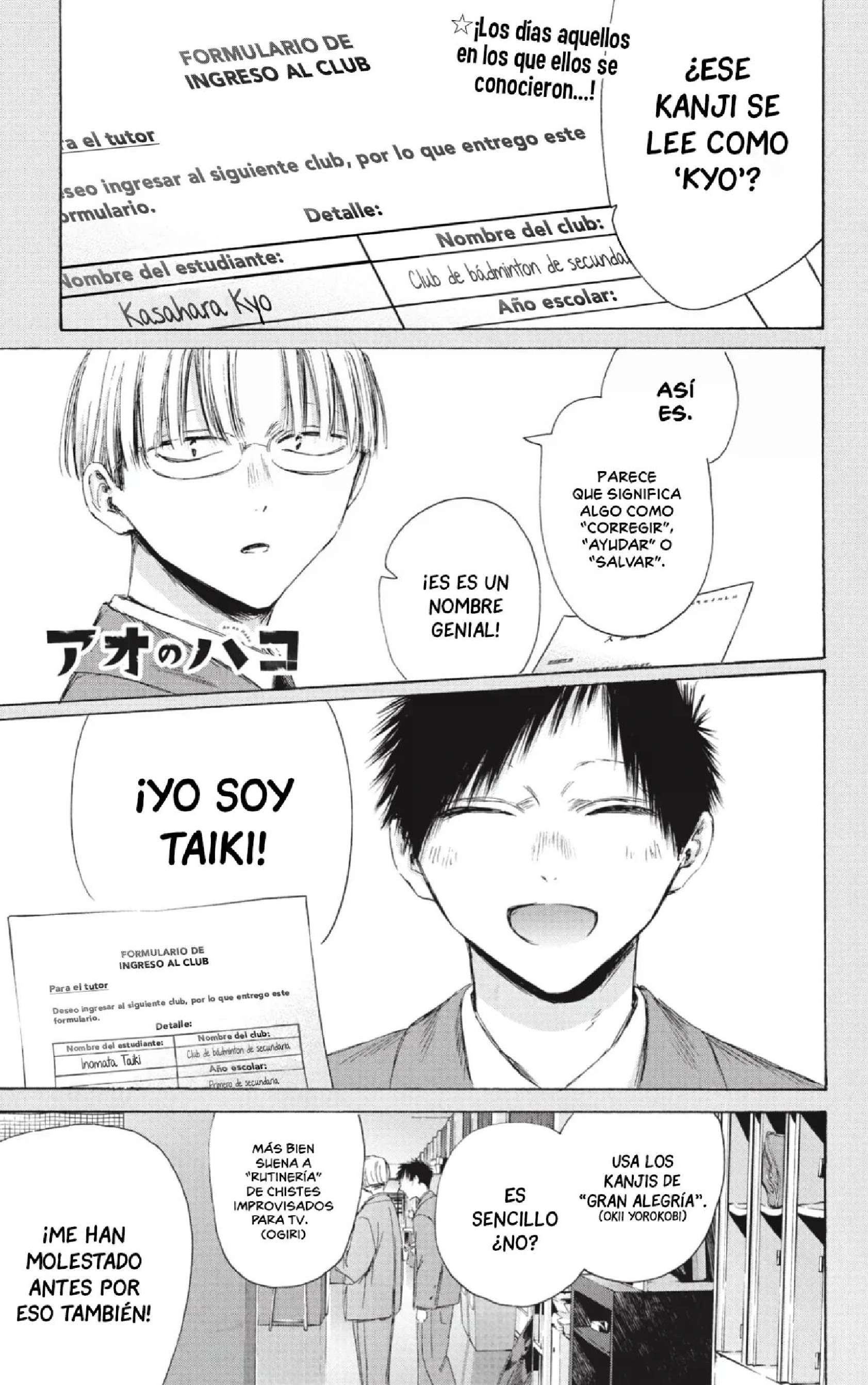 Read Blue Box ES Manga Online