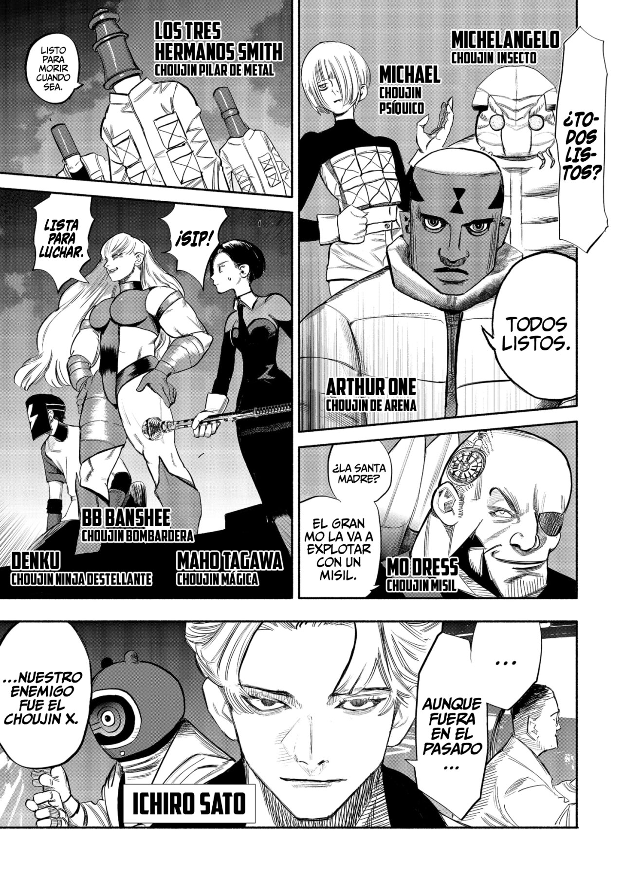 Read Choujin X ES Manga Online