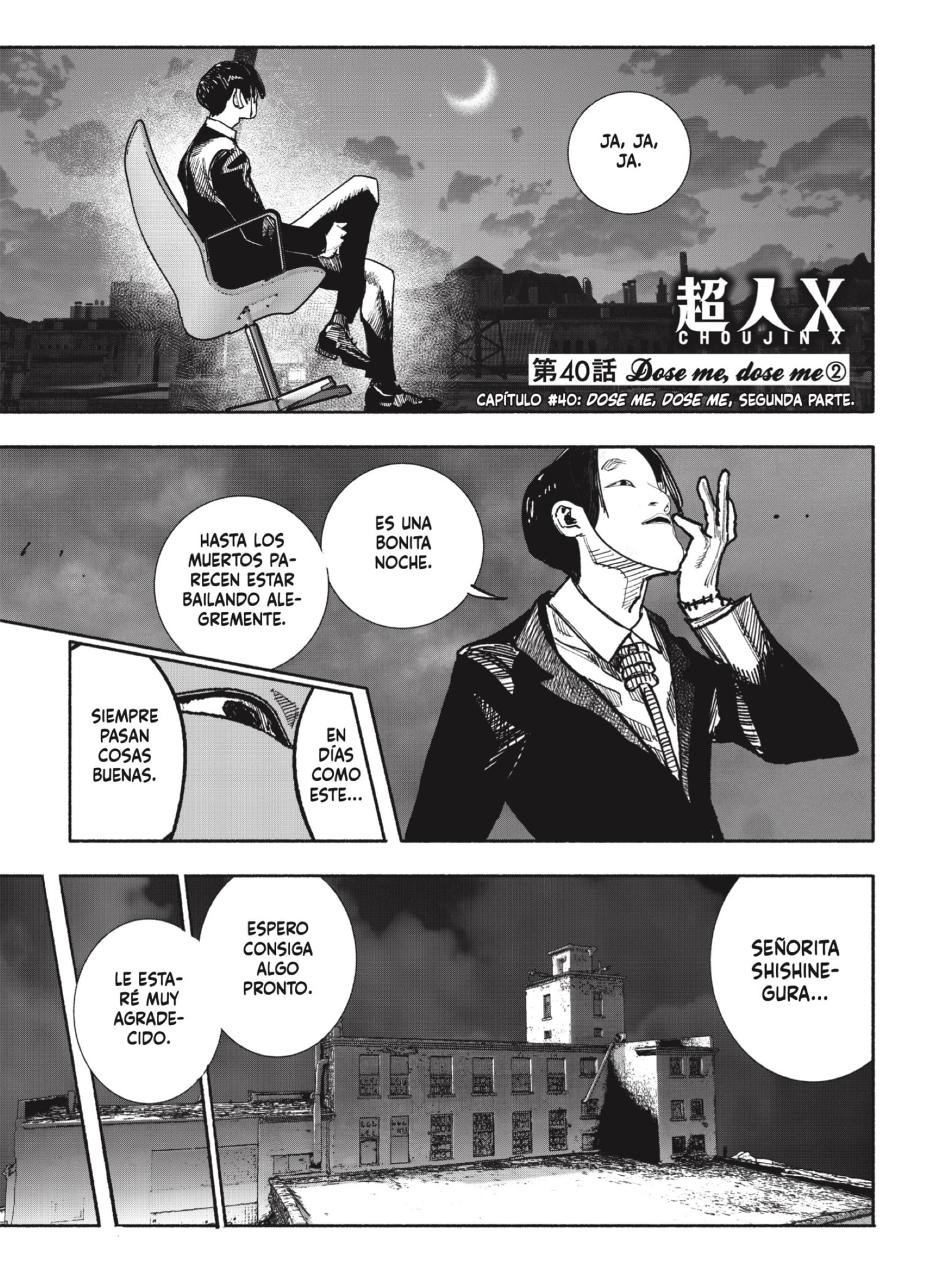 Read Choujin X ES Manga Online