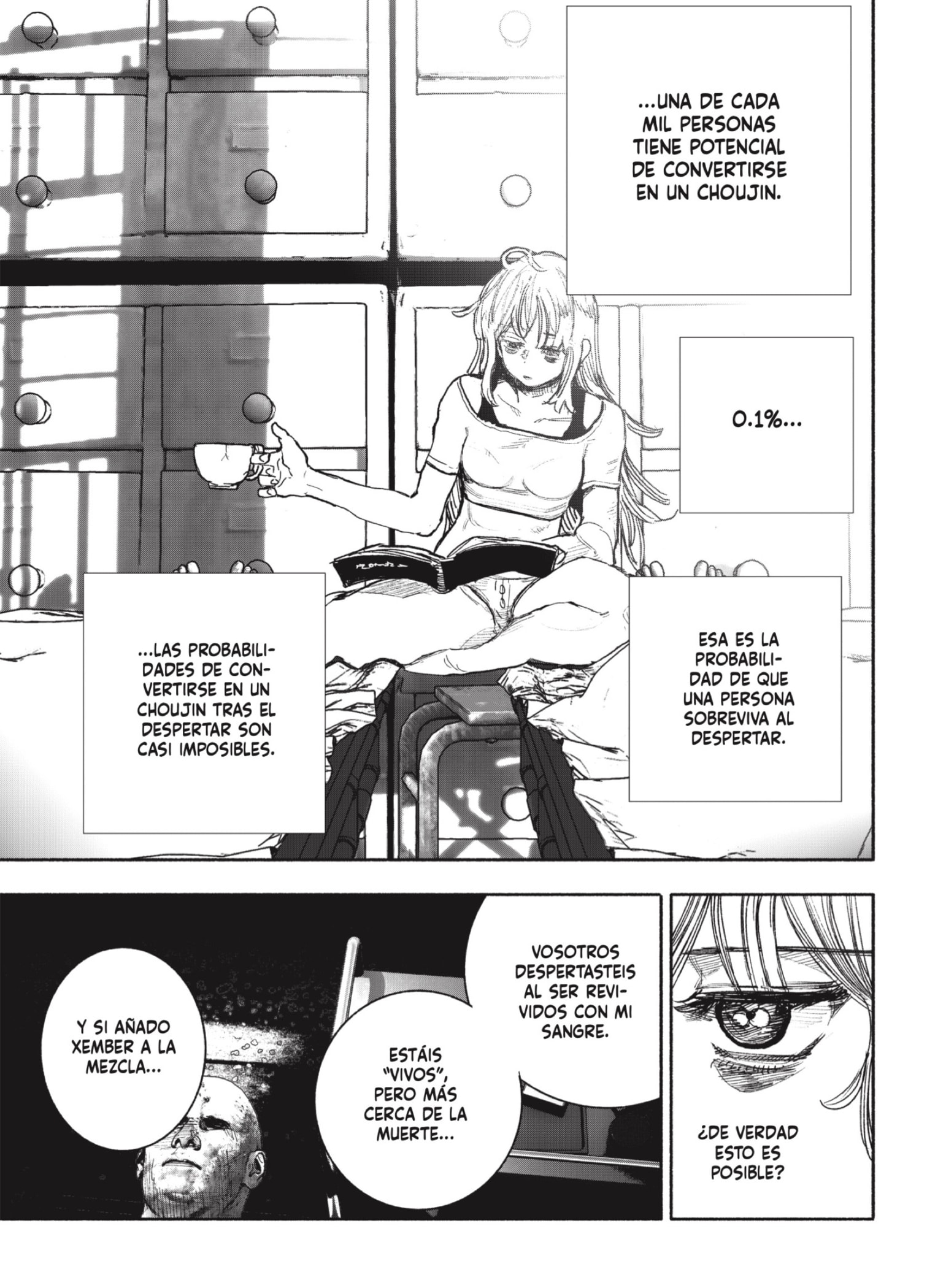 Read Choujin X ES Manga Online