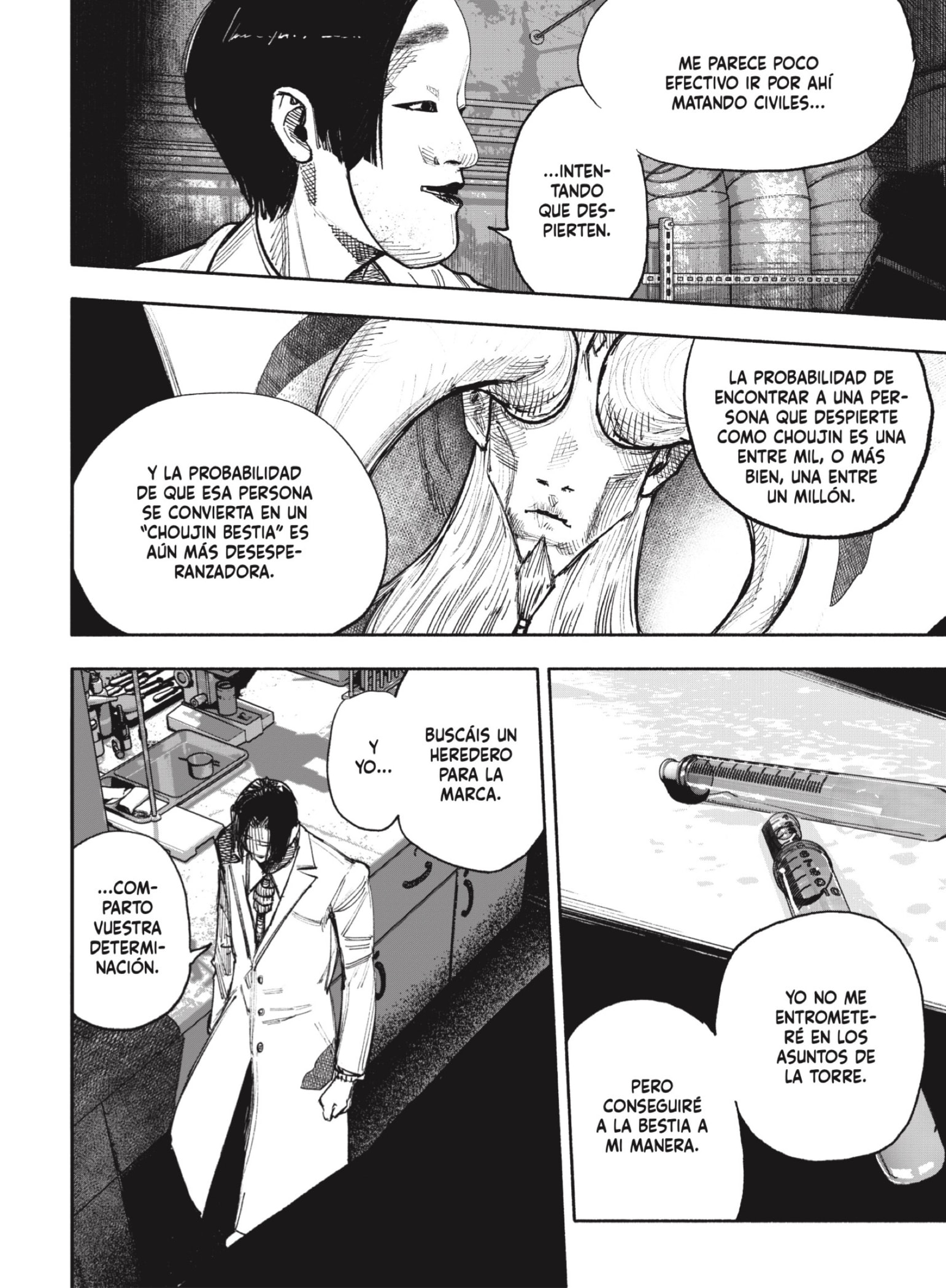 Read Choujin X ES Manga Online