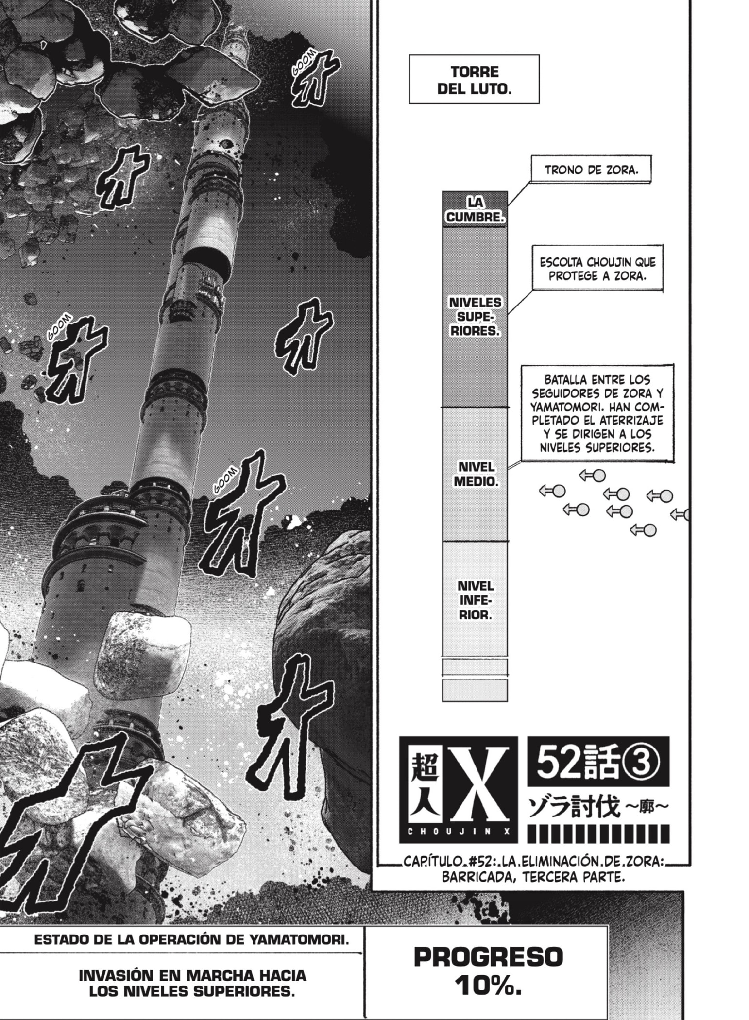 Read Choujin X ES Manga Online