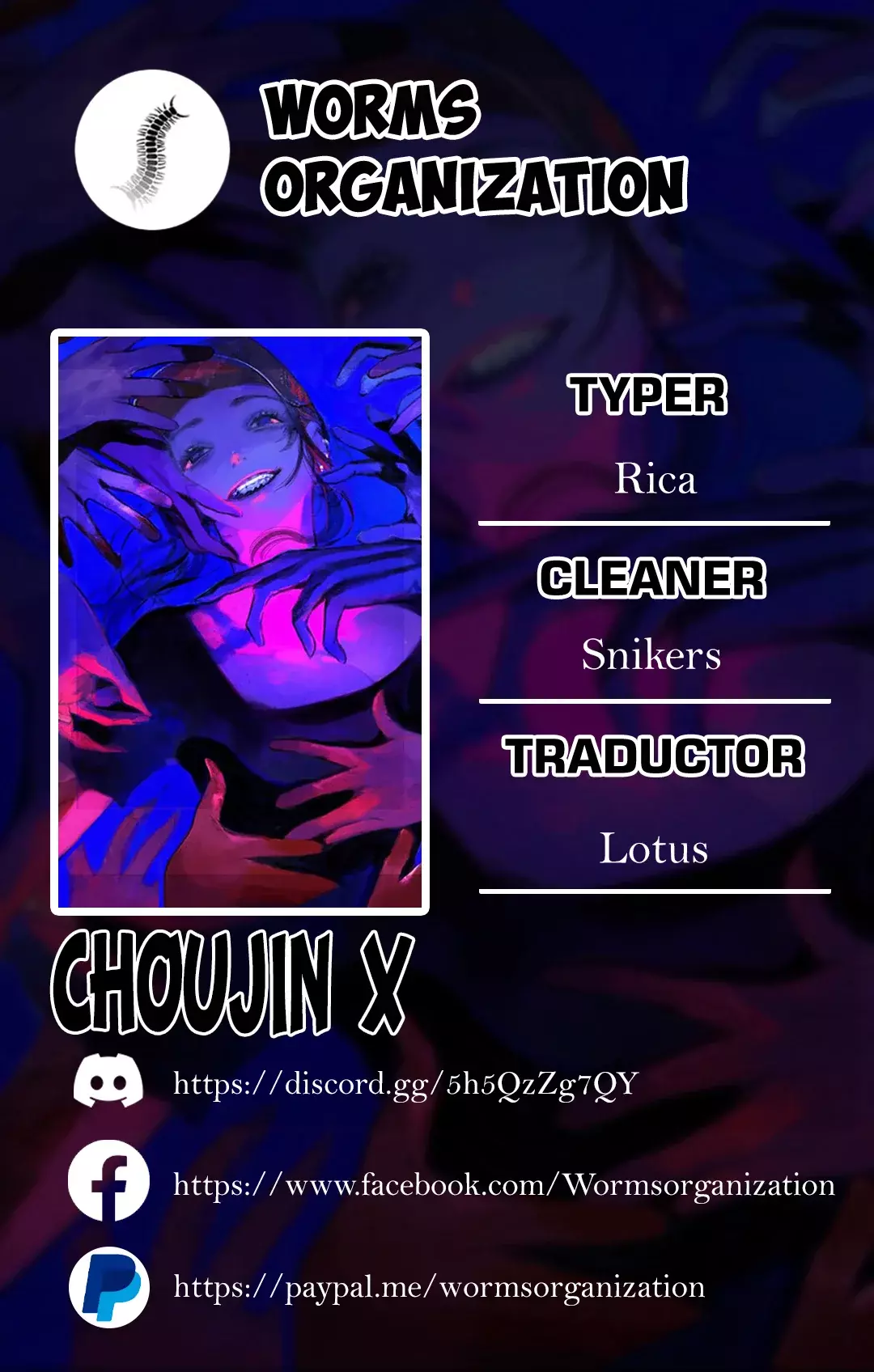 Read Choujin X ES Manga Online