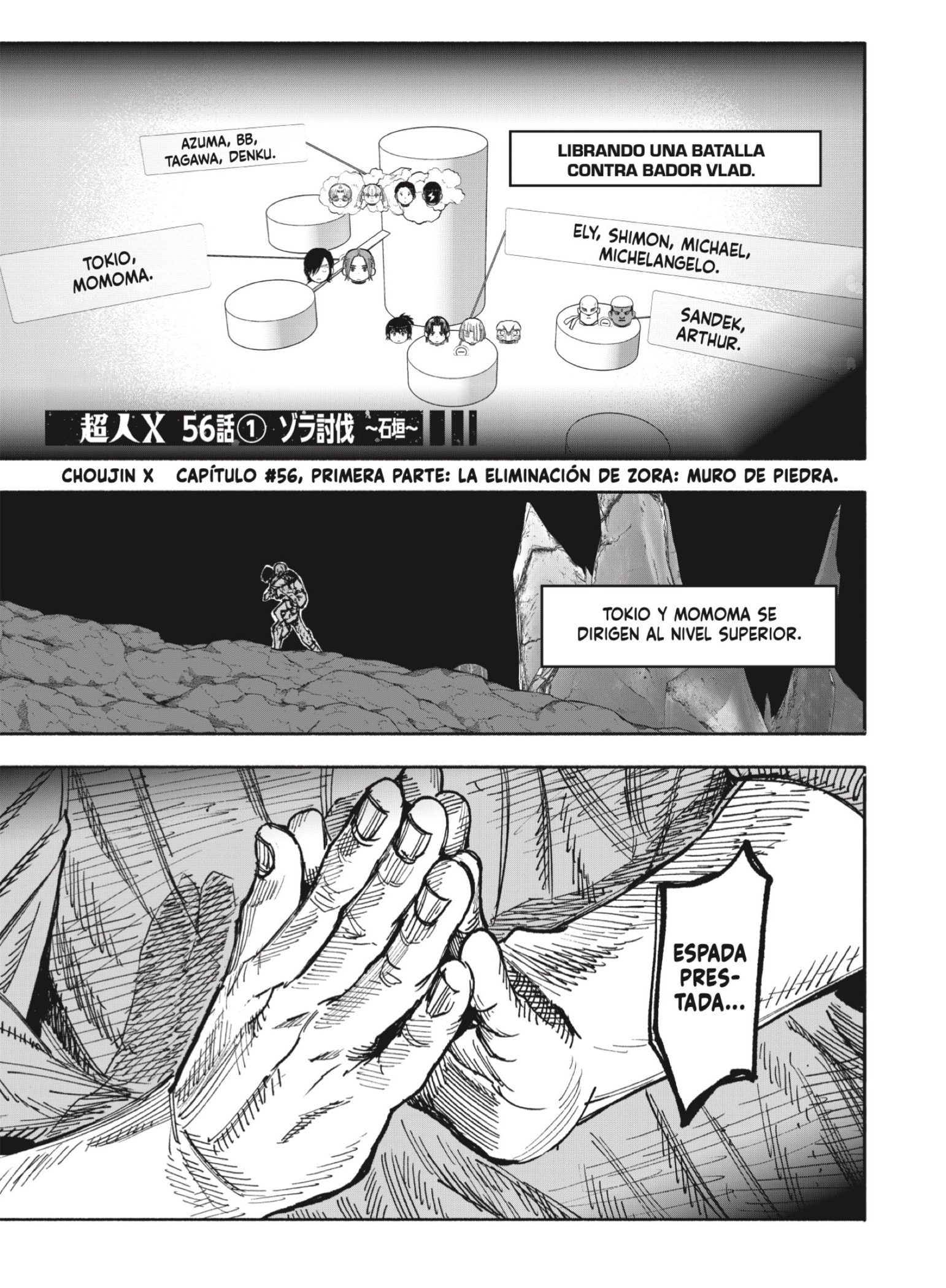 Read Choujin X ES Manga Online