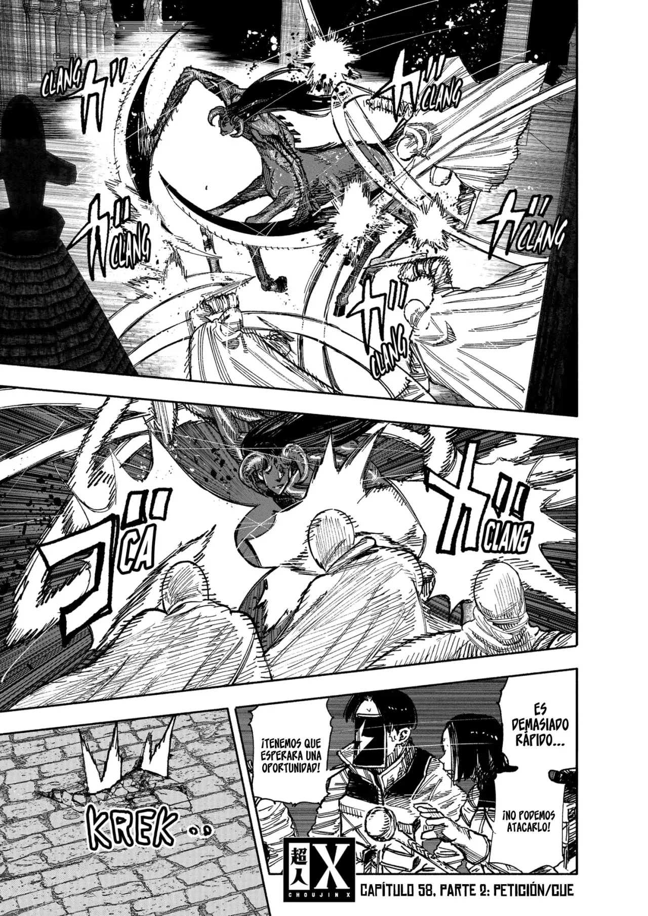 Read Choujin X ES Manga Online