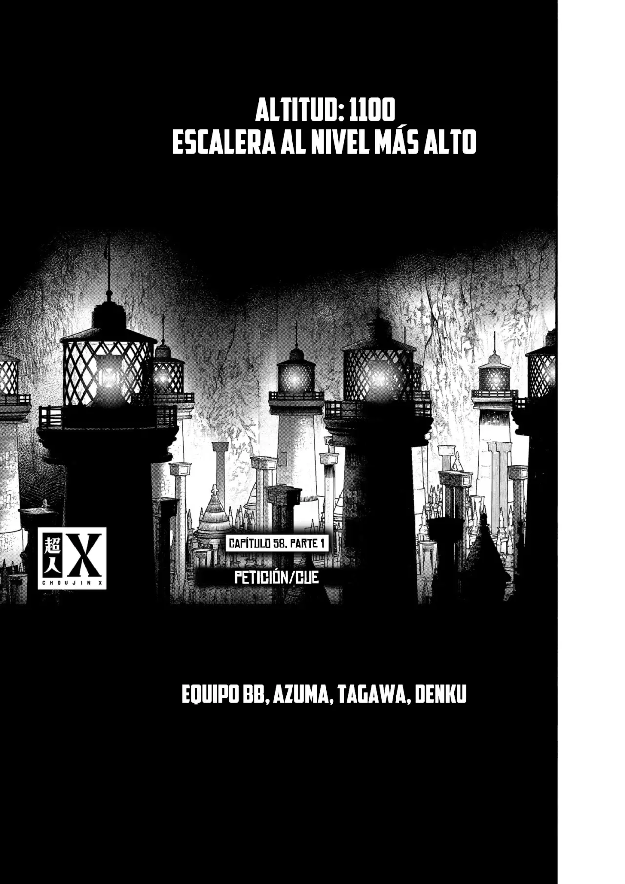 Read Choujin X ES Manga Online