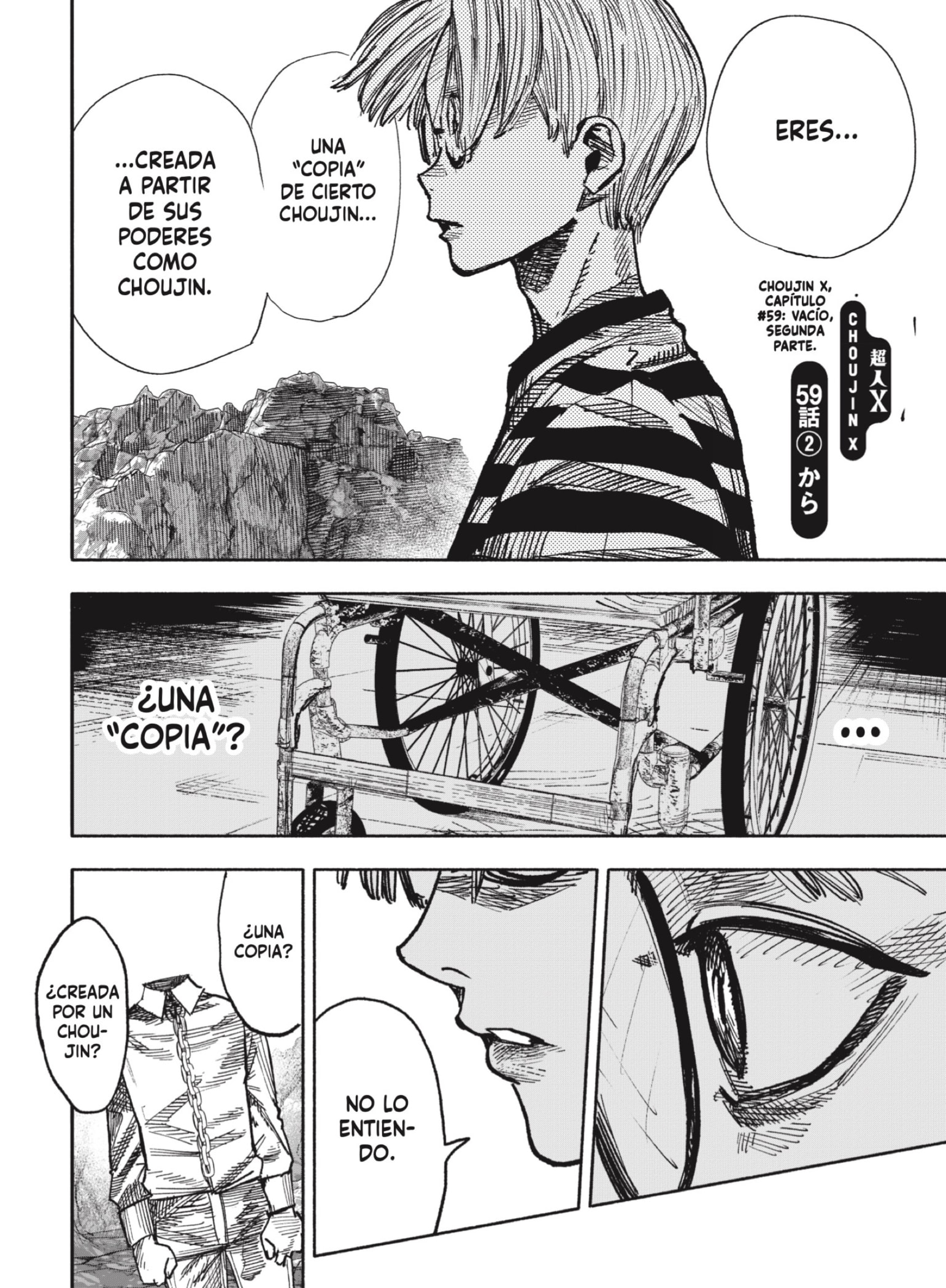 Read Choujin X ES Manga Online