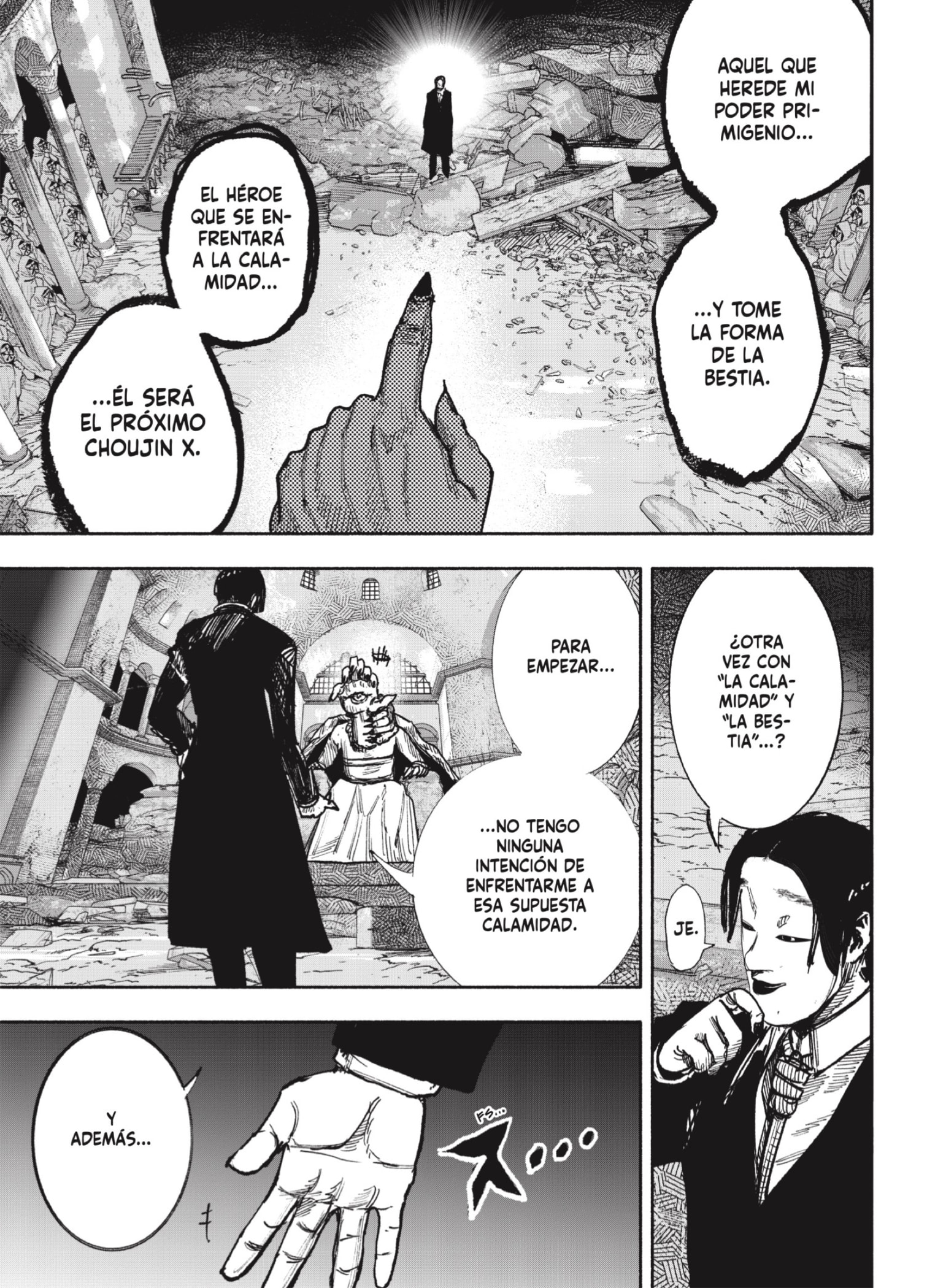 Read Choujin X ES Manga Online