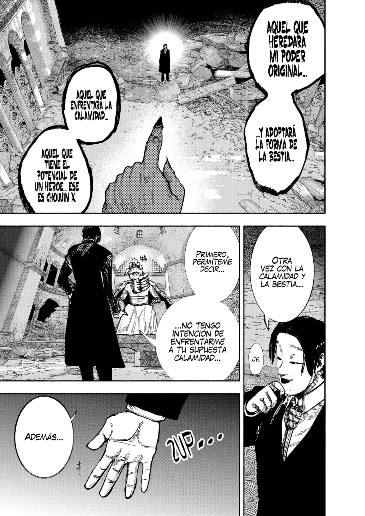 Read Choujin X ES Manga Online