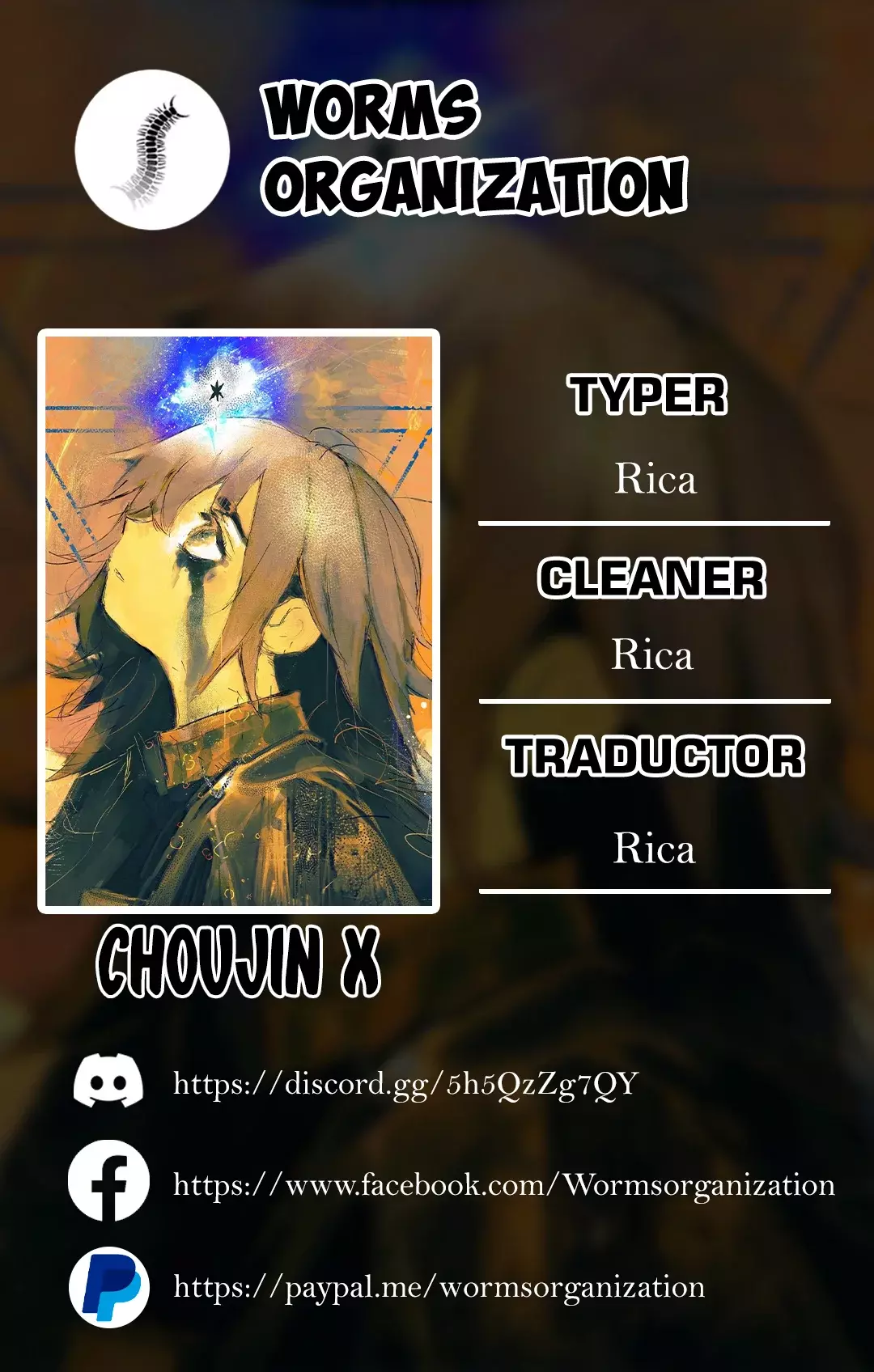 Read Choujin X ES Manga Online