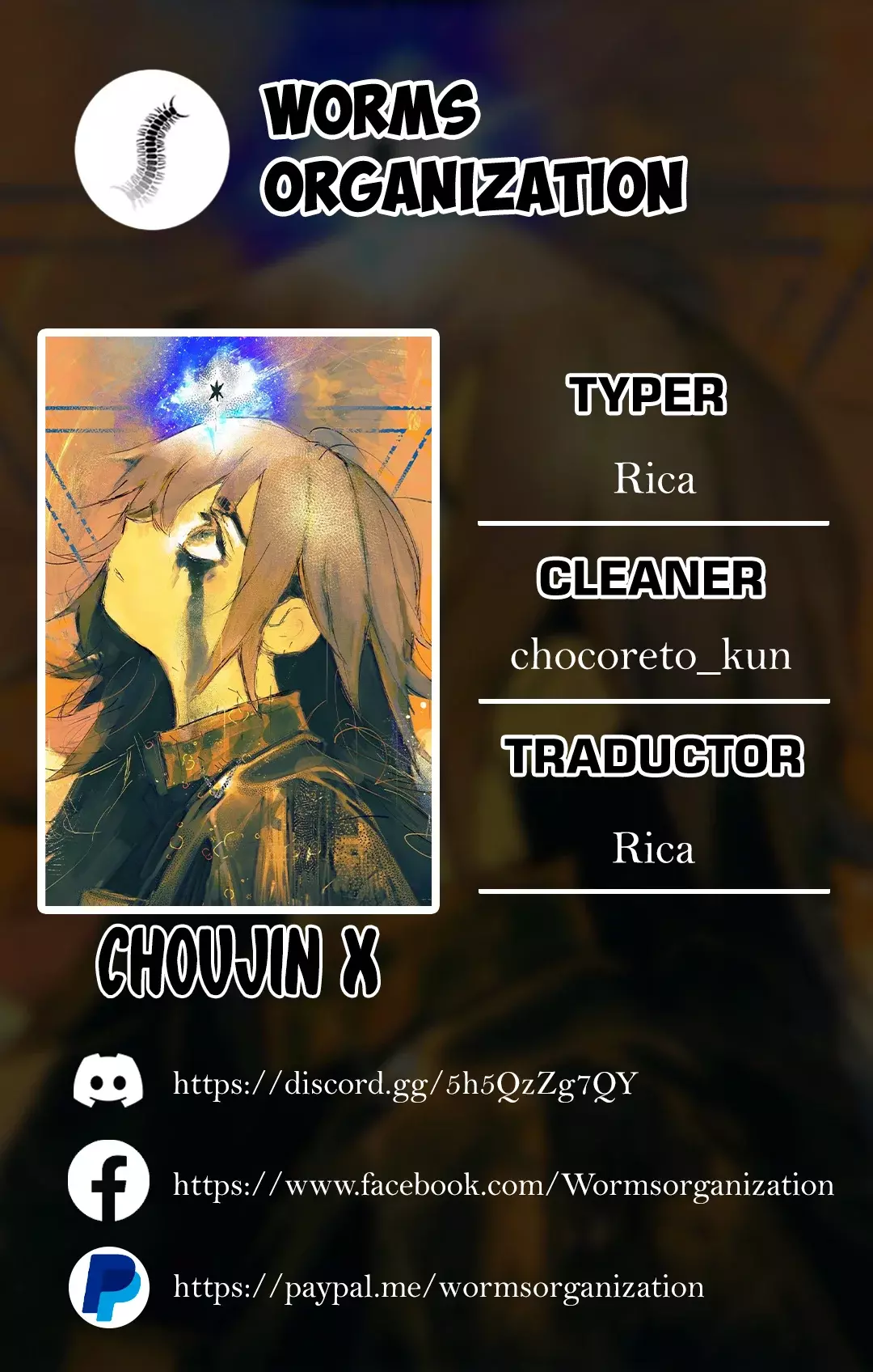 Read Choujin X ES Manga Online