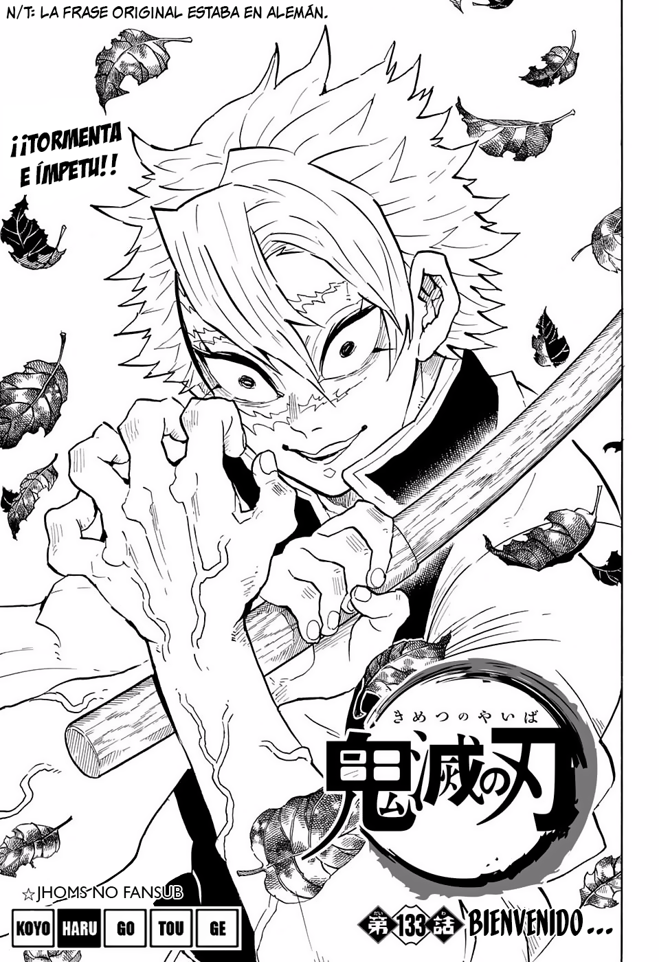 Read Demon Slayer: Kimetsu no Yaiba ES Manga Online