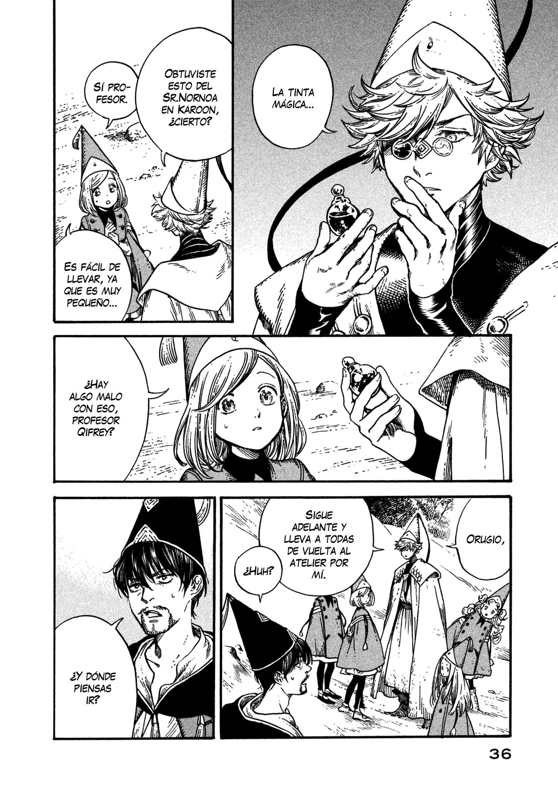 Read El atelier de sombreros de mago ES Manga Online