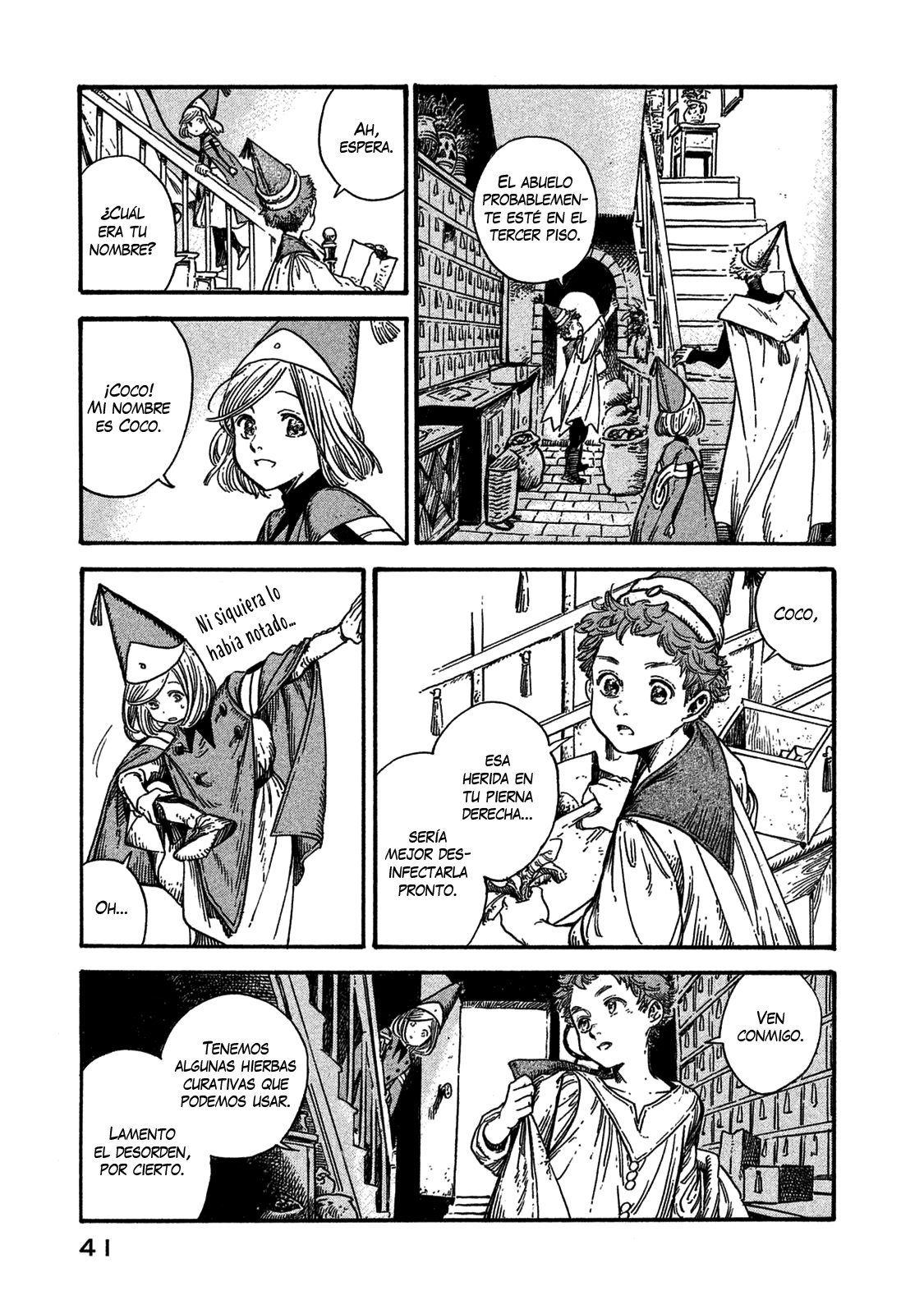 Read El atelier de sombreros de mago ES Manga Online