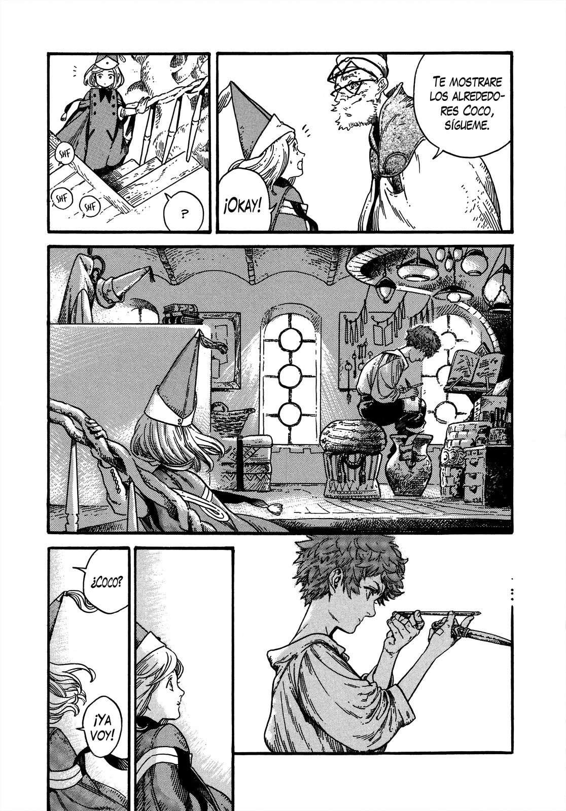 Read El atelier de sombreros de mago ES Manga Online