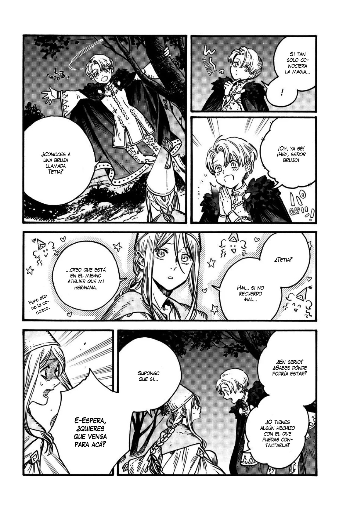 Read El atelier de sombreros de mago ES Manga Online