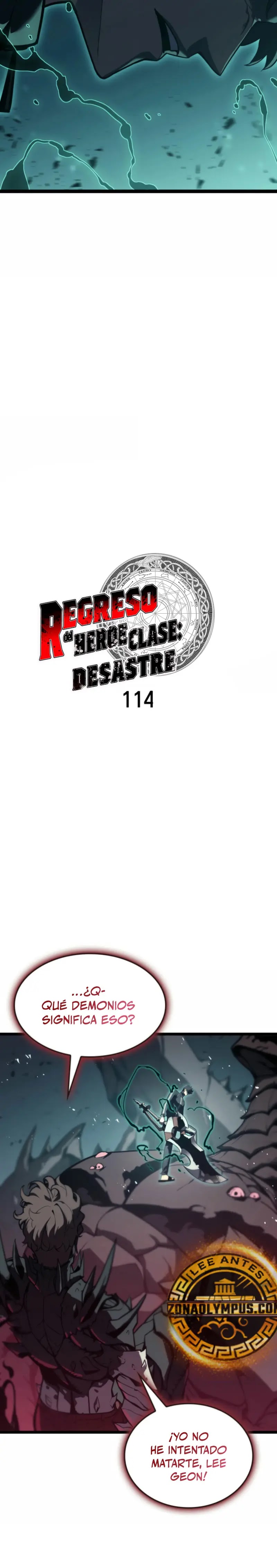 Read El regreso del héroe de clase Desastre ES Manga Online