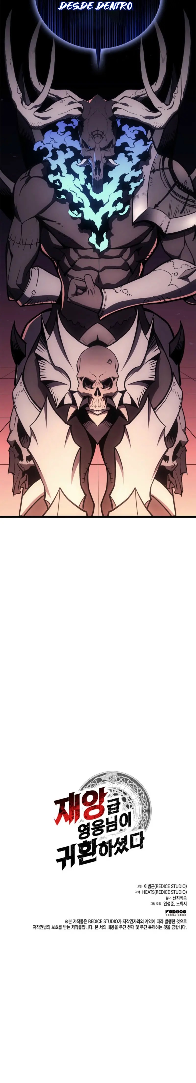 Read El regreso del héroe de clase Desastre ES Manga Online