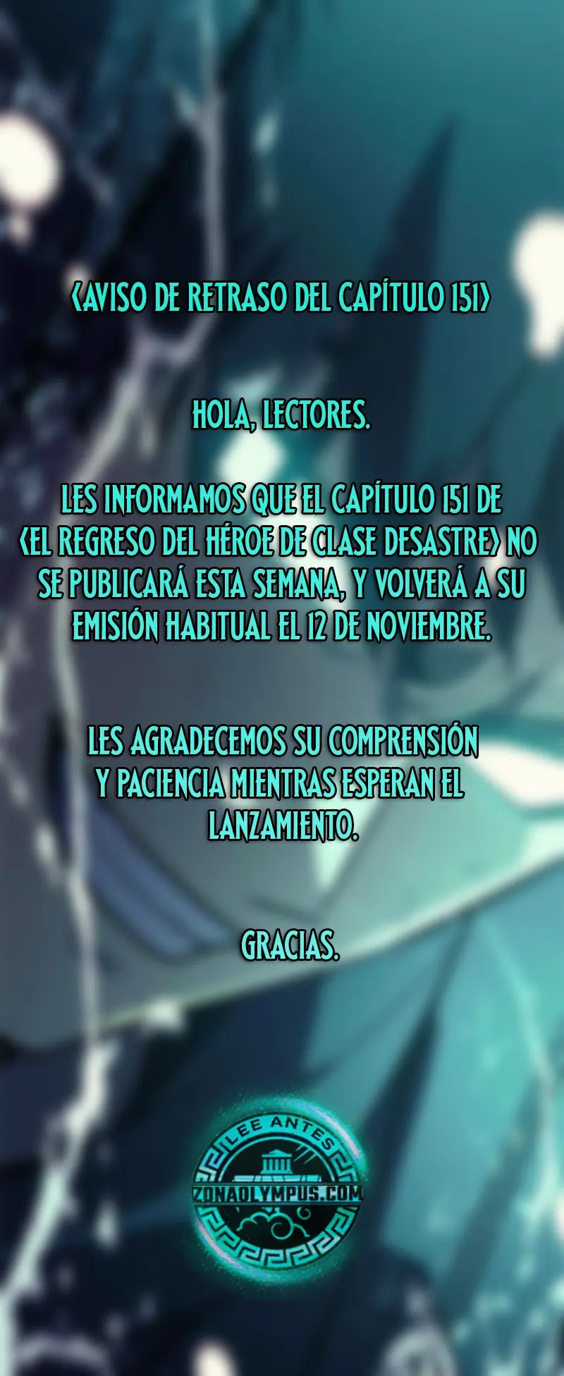 Read El regreso del héroe de clase Desastre ES Manga Online