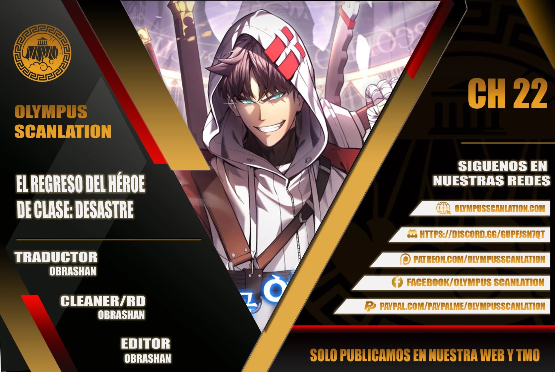 Read El regreso del héroe de clase Desastre ES Manga Online