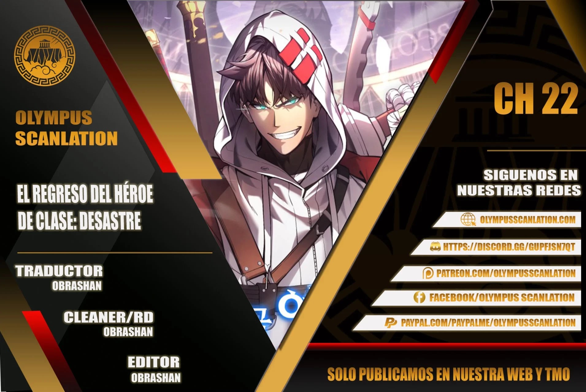 Read El regreso del héroe de clase Desastre ES Manga Online