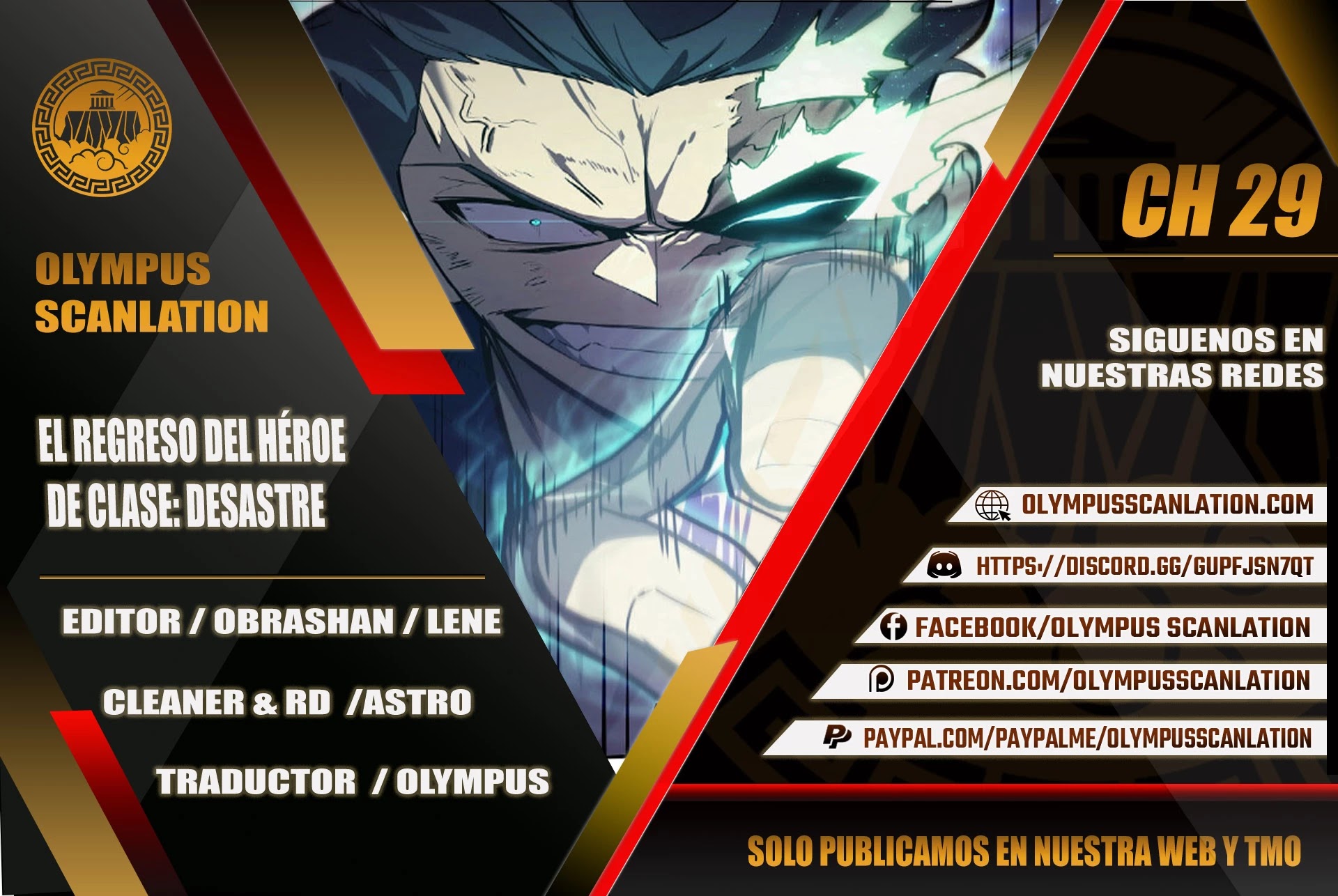 Read El regreso del héroe de clase Desastre ES Manga Online