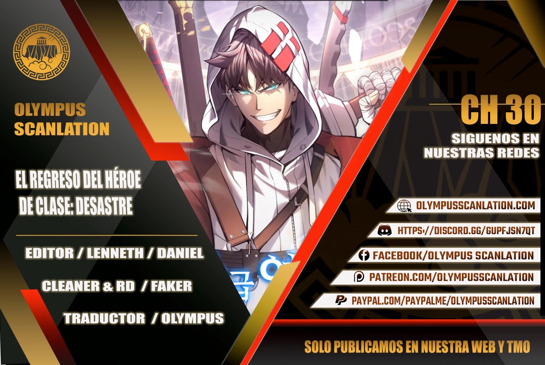 Read El regreso del héroe de clase Desastre ES Manga Online