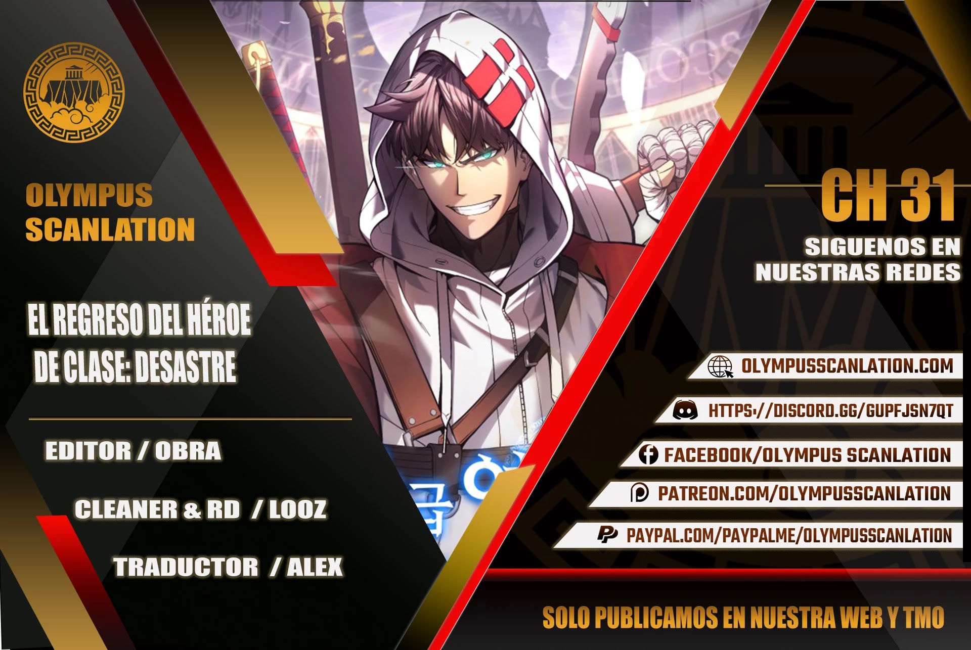 Read El regreso del héroe de clase Desastre ES Manga Online