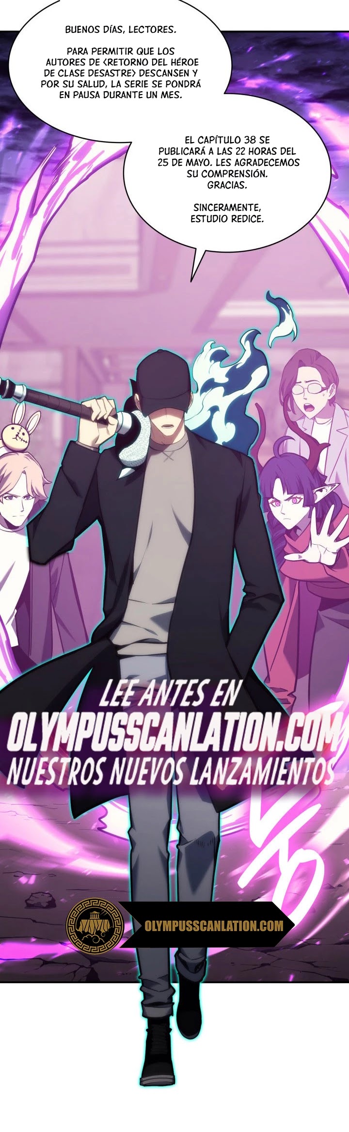 Read El regreso del héroe de clase Desastre ES Manga Online