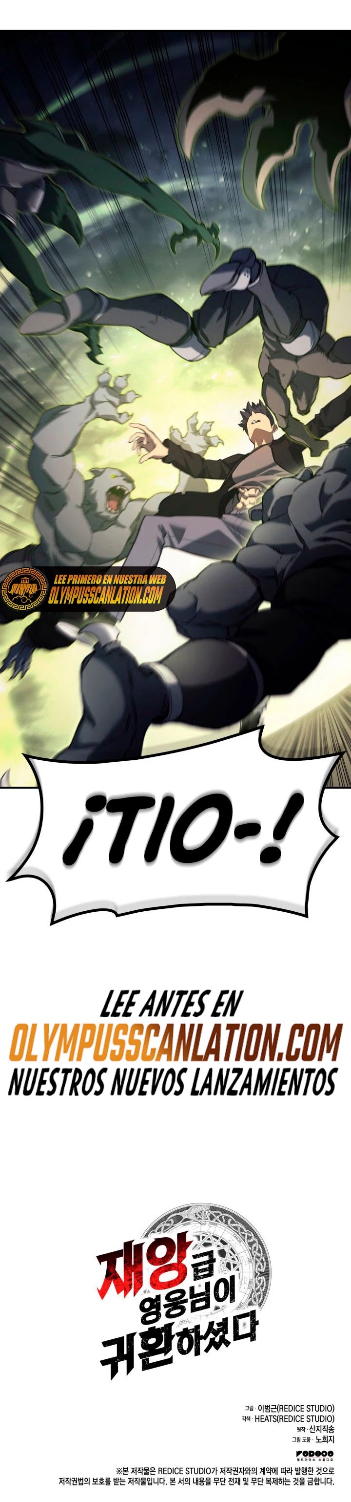 Read El regreso del héroe de clase Desastre ES Manga Online