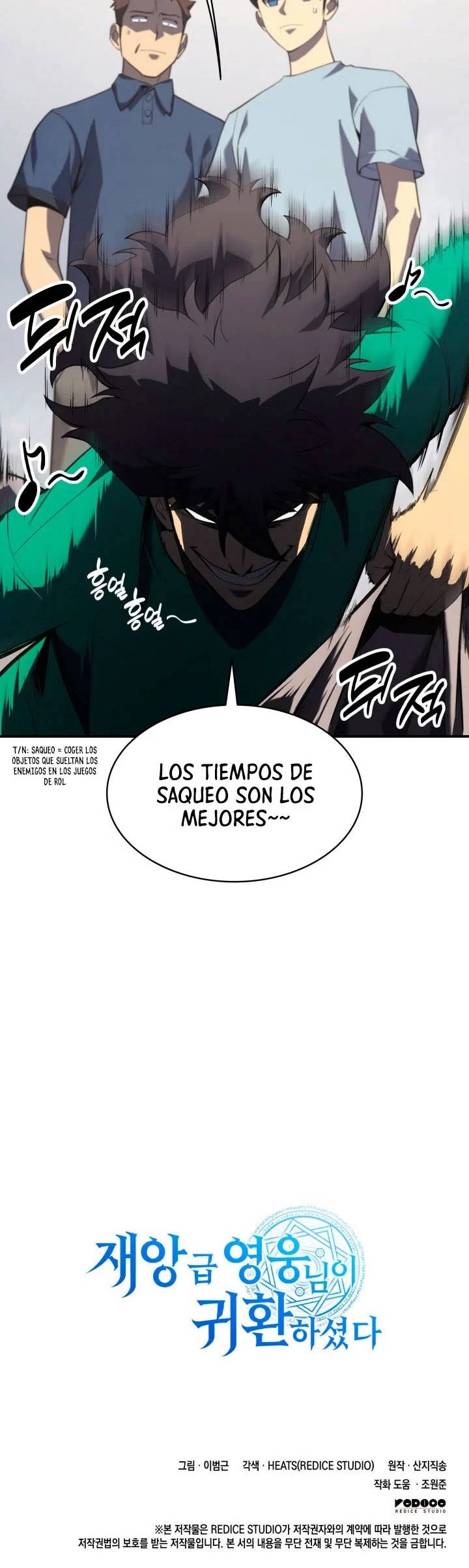 Read El regreso del héroe de clase Desastre ES Manga Online